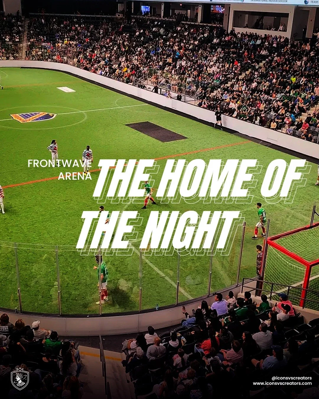 Frontwave Arena is not just the venue. It is part of the statement.

Located in Oceanside, this new arena opened in September 2024 and is already home to major sports and live entertainment, including the San Diego
Sockers.

With capacity or up to 5,