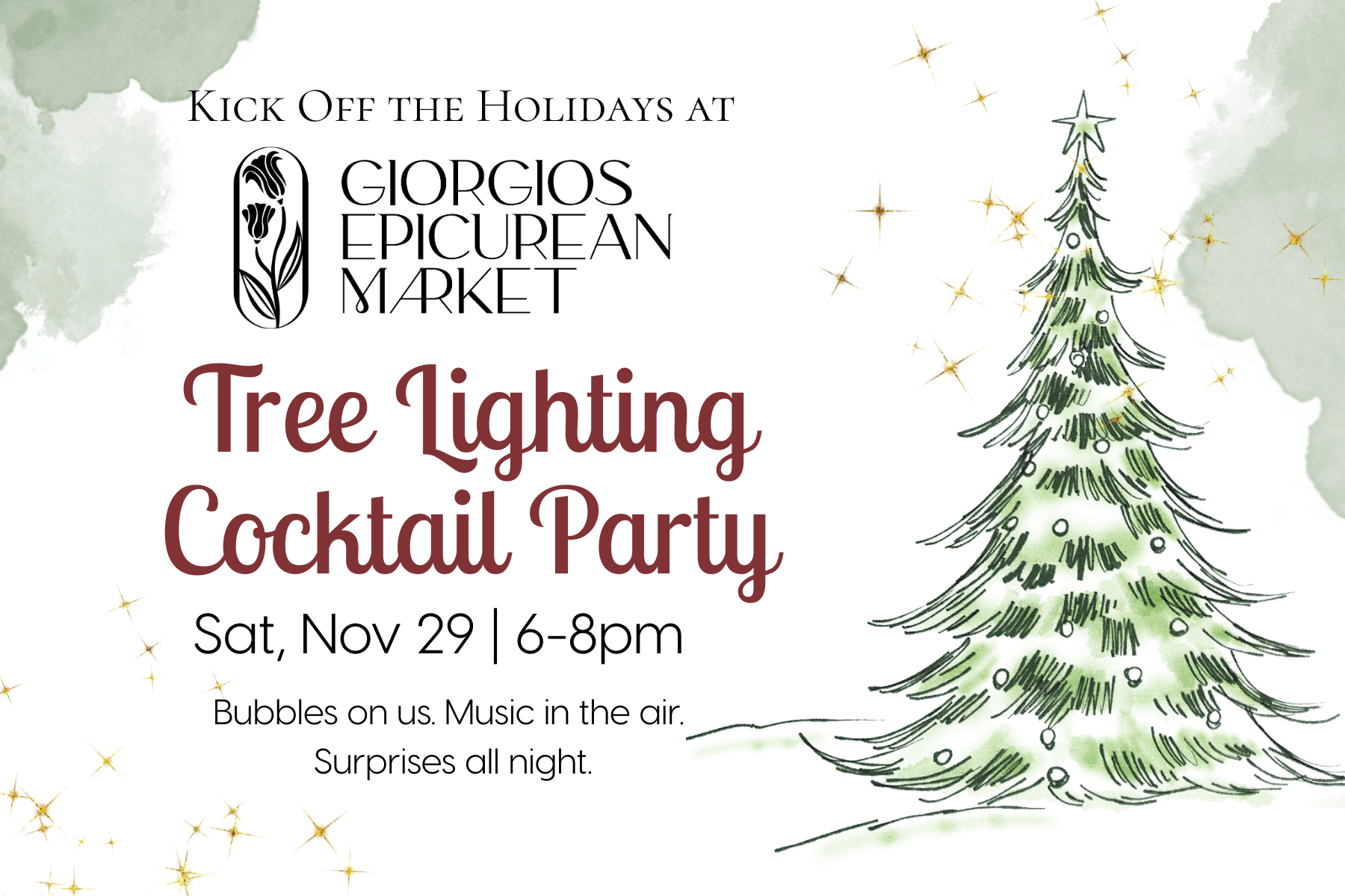 Tree Lighting Cocktail Party 