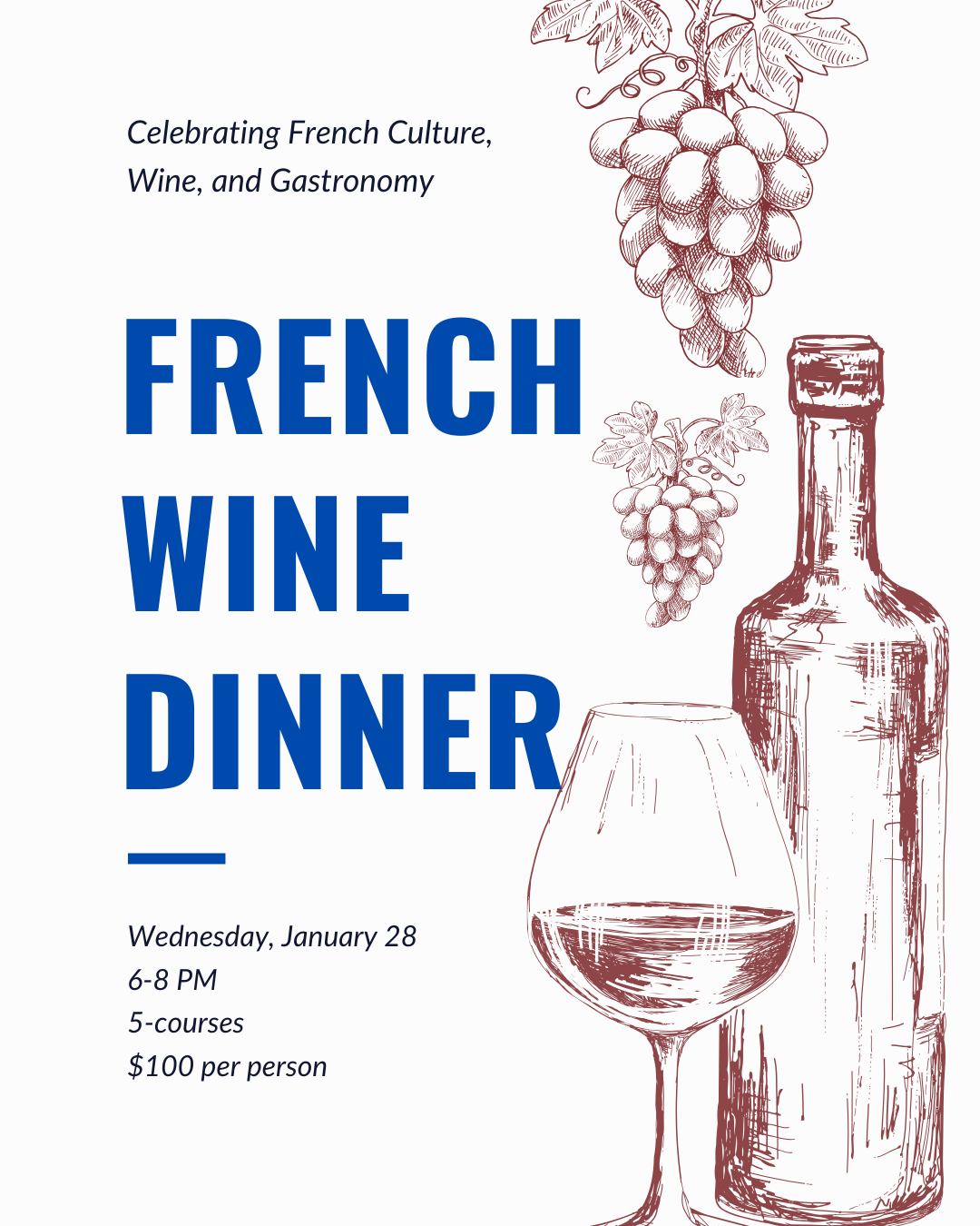 French Wine Dinner