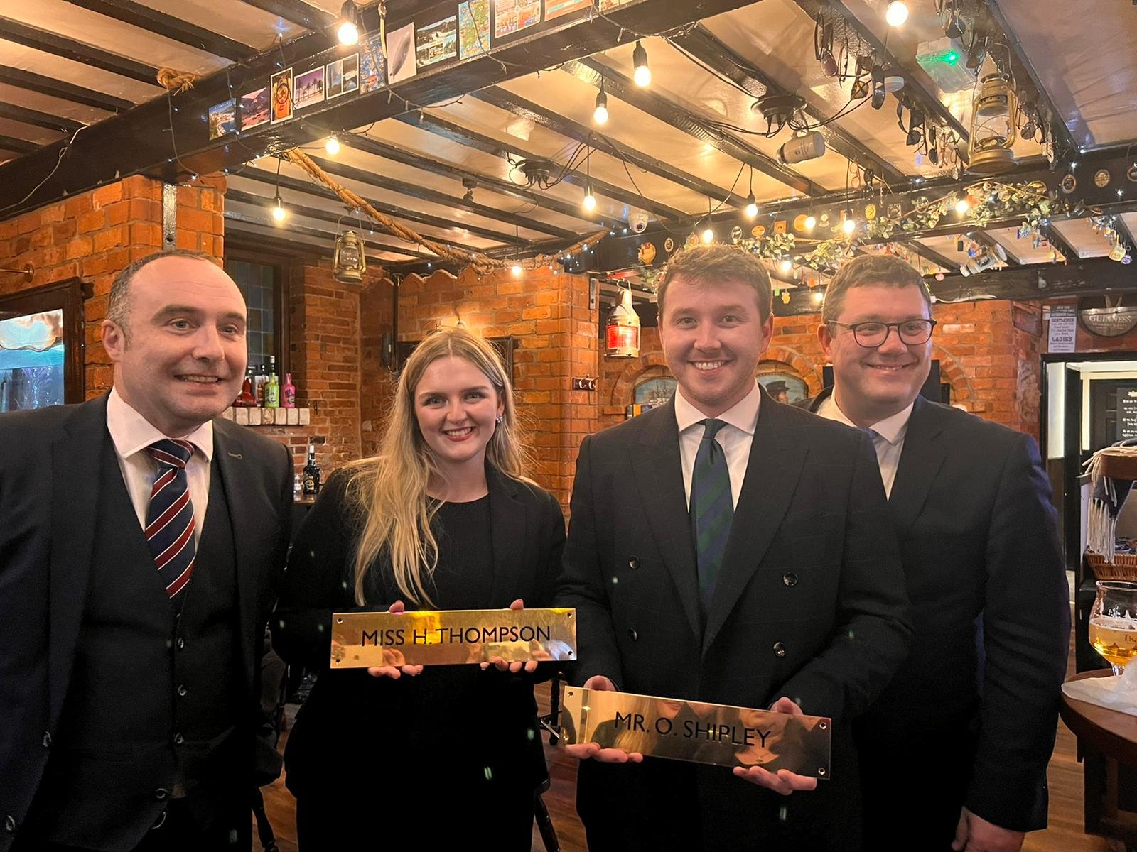 Oliver Shipley & Holly Thompson accept tenancy offer