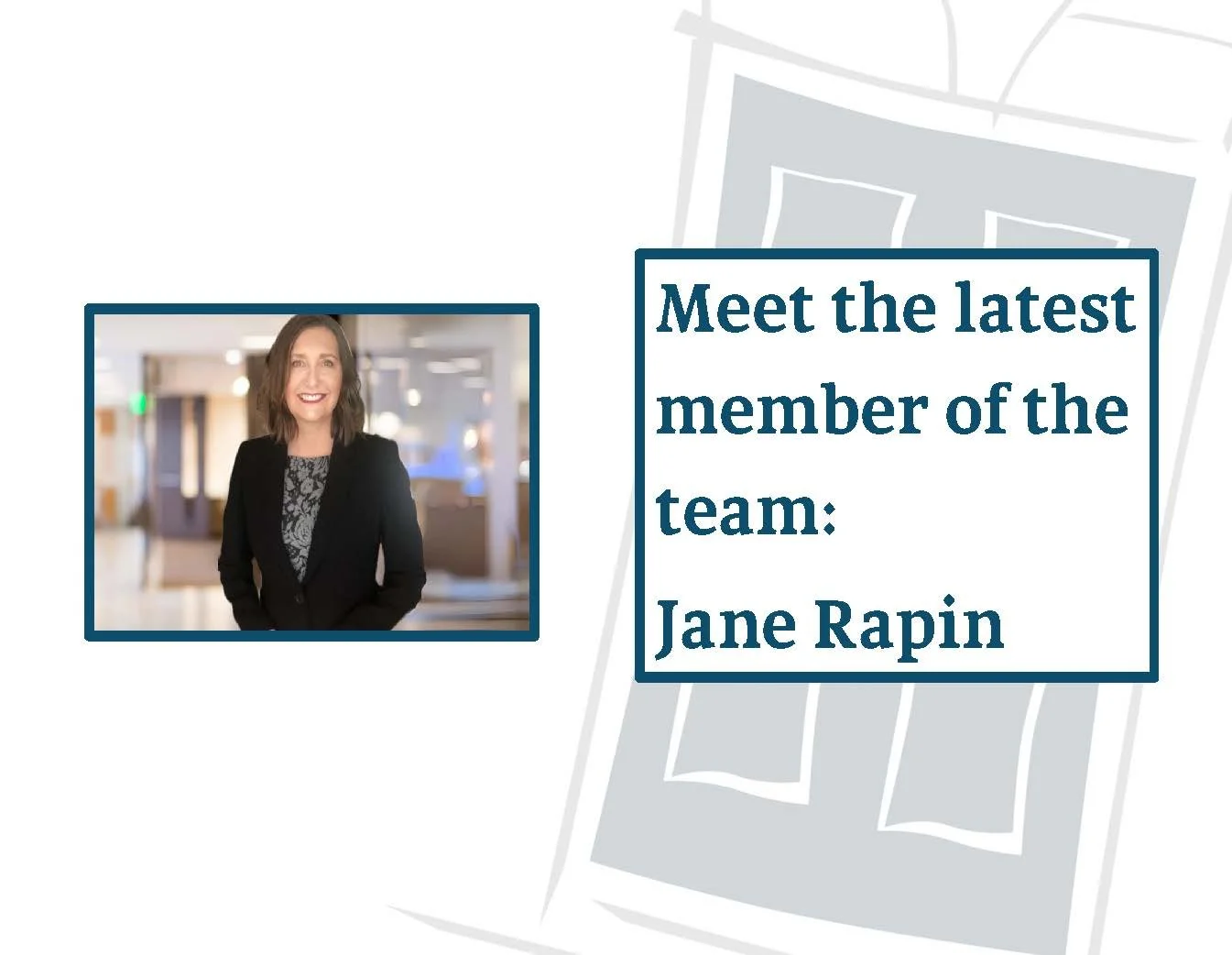 Meet the newest member of our Criminal team - Jane Rapin