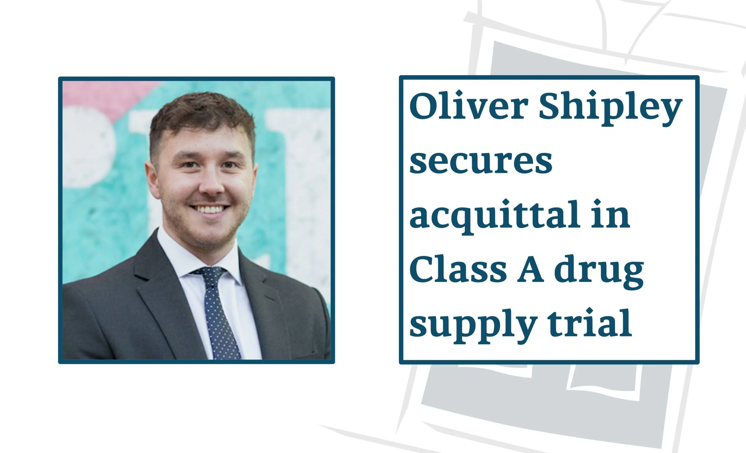 Oliver Shipley secures acquittal in Class A drug supply trial