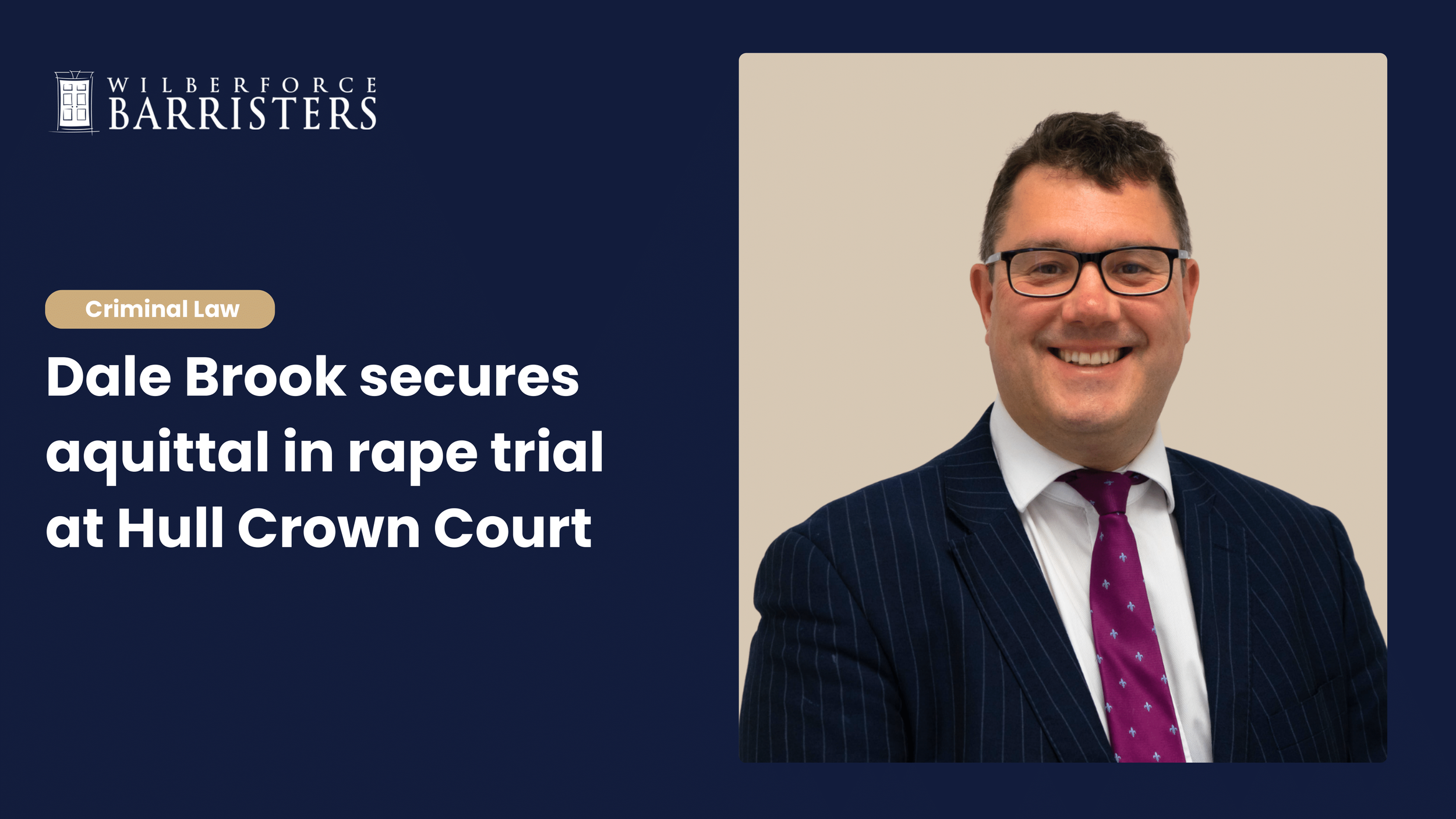 Dale Brook secures acquittal in rape trial at Hull Crown Court