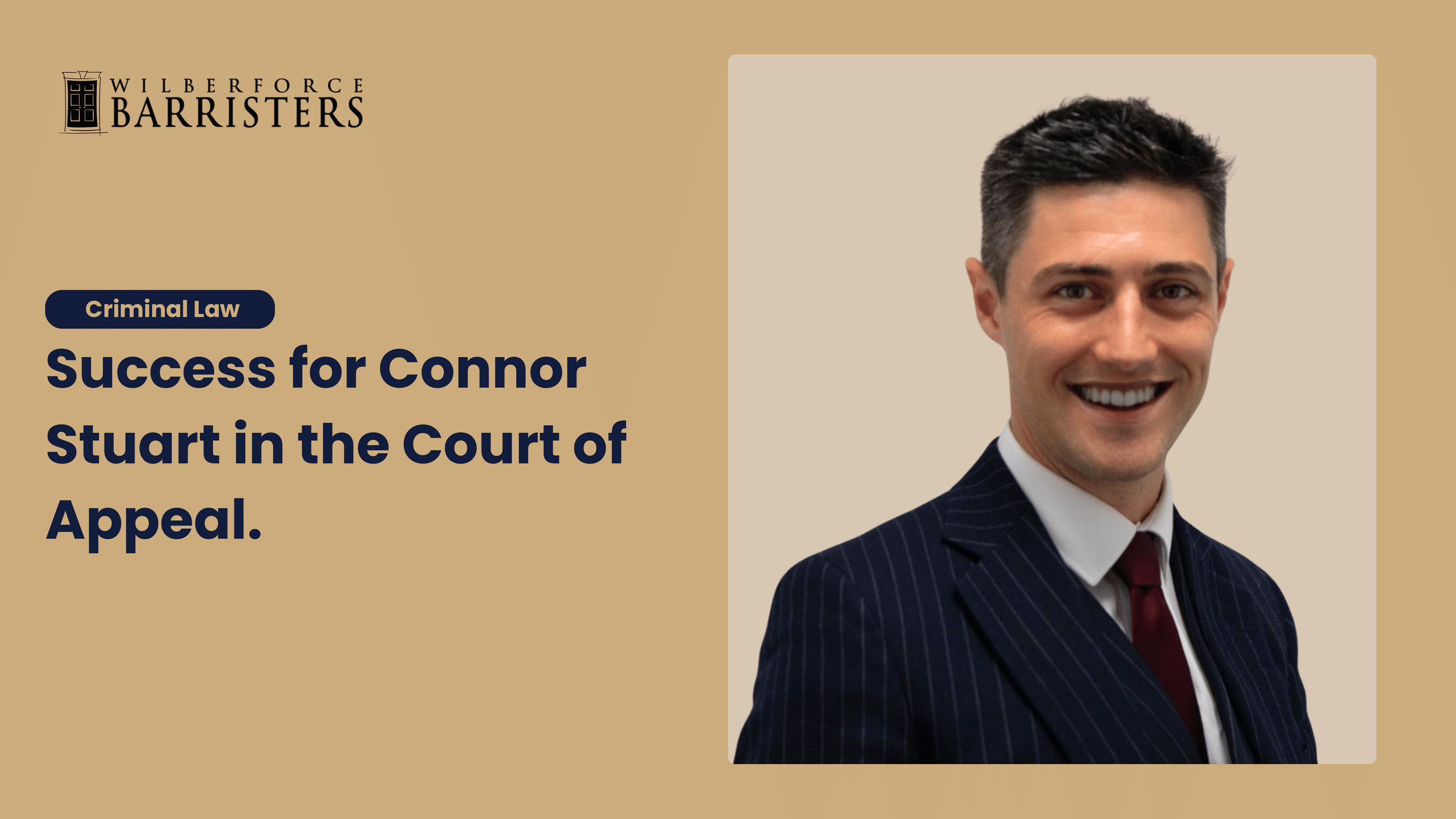 Success for Connor Stuart in the Court of Appeal