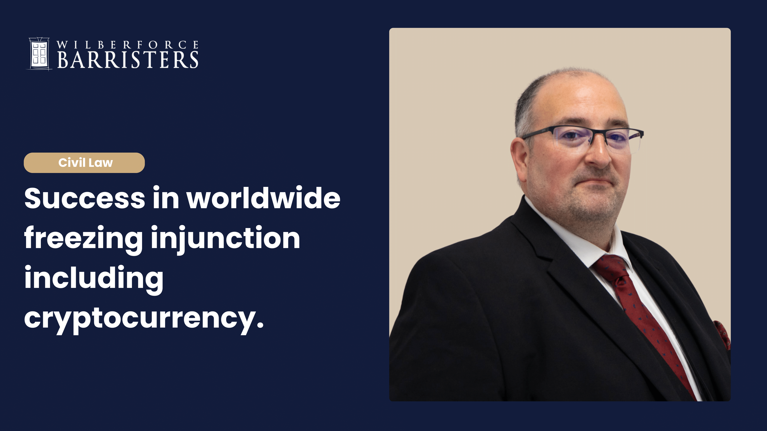 Success in worldwide freezing injunction including cryptocurrency.