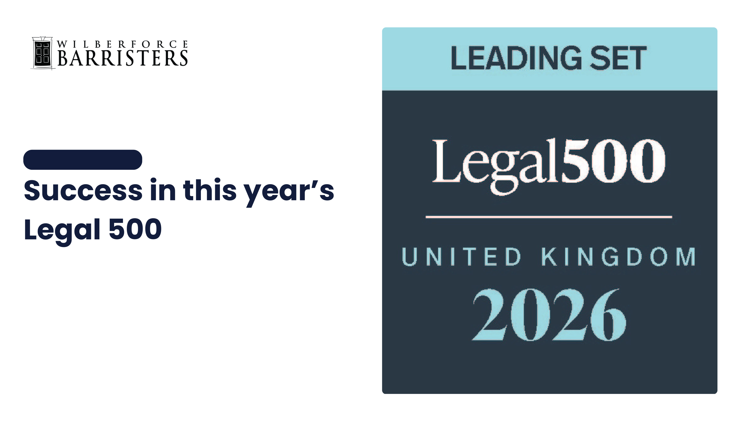 Success in this year’s Legal 500