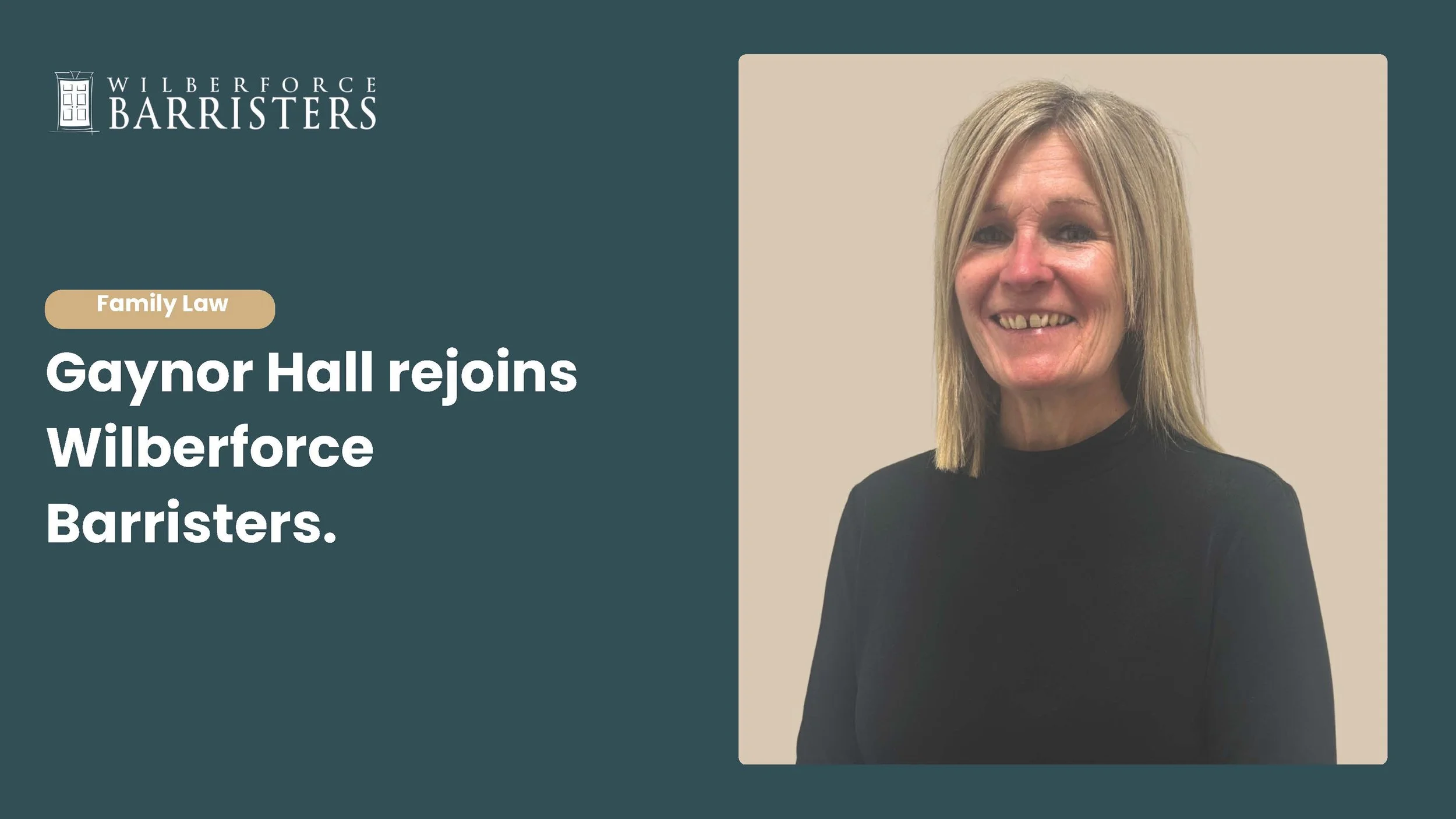 Gaynor Hall rejoins Wilberforce Barristers