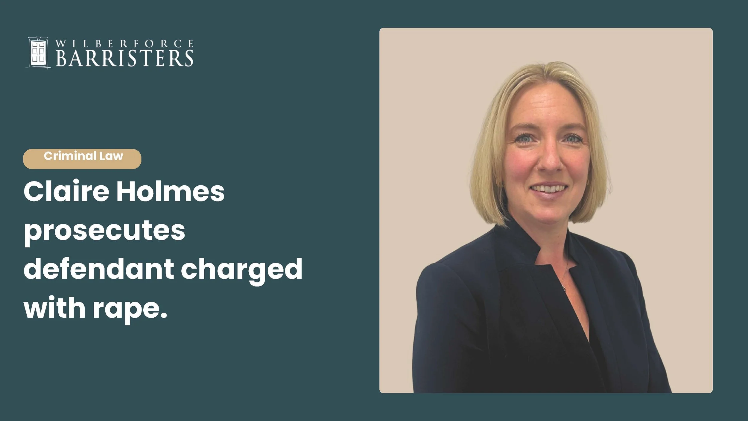 Claire Holmes prosecutes man sentenced to 8 years at York Crown Court for Rape and Sexual Assault.