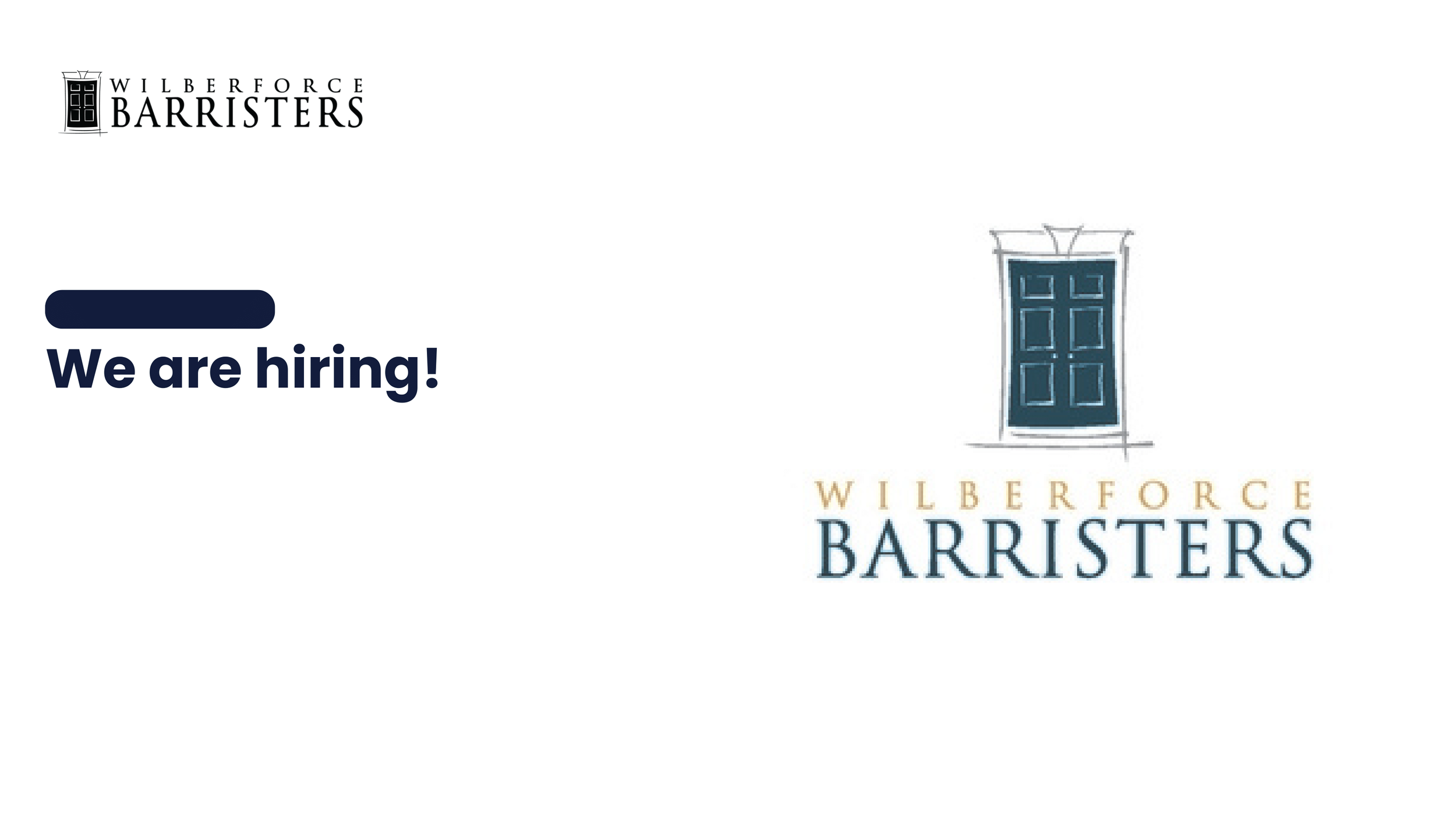 We are hiring!