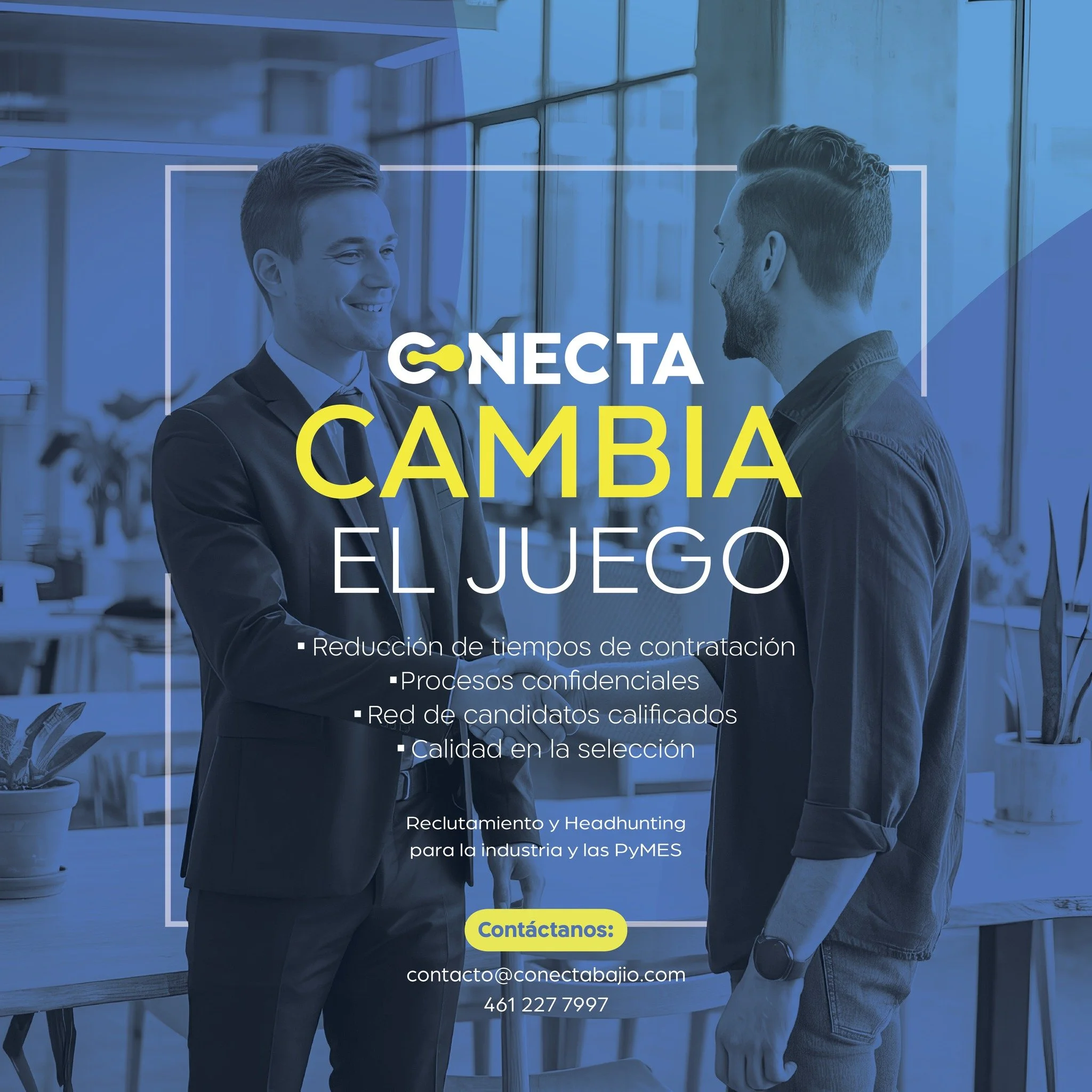 &quot;&iquest;Por qu&eacute; elegirnos como tu socio estrat&eacute;gico en atracci&oacute;n de talento? 💼
🔹 Procesos confidenciales y personalizados.
🔹 Amplia red de candidatos calificados.
🔹 Reducci&oacute;n de tiempos de contrataci&oacute;n.
🔹