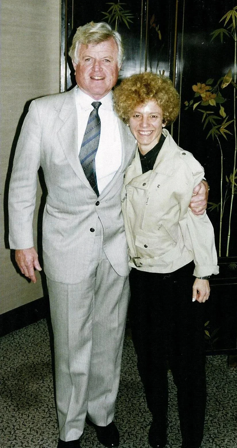 Senator Ted Kennedy and Carole Migden