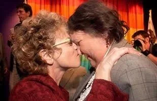 Carole and Assemblywoman Jackie Goldberg