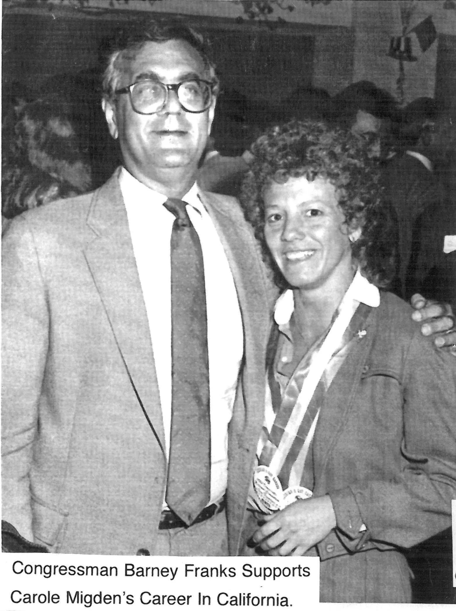 Barney Frank and Carole Migden