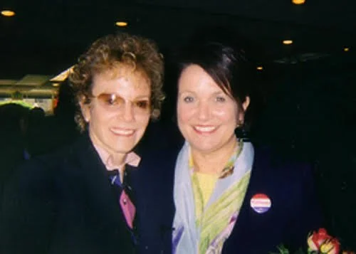 Carole Migden and Humanist Elizabeth Edwards