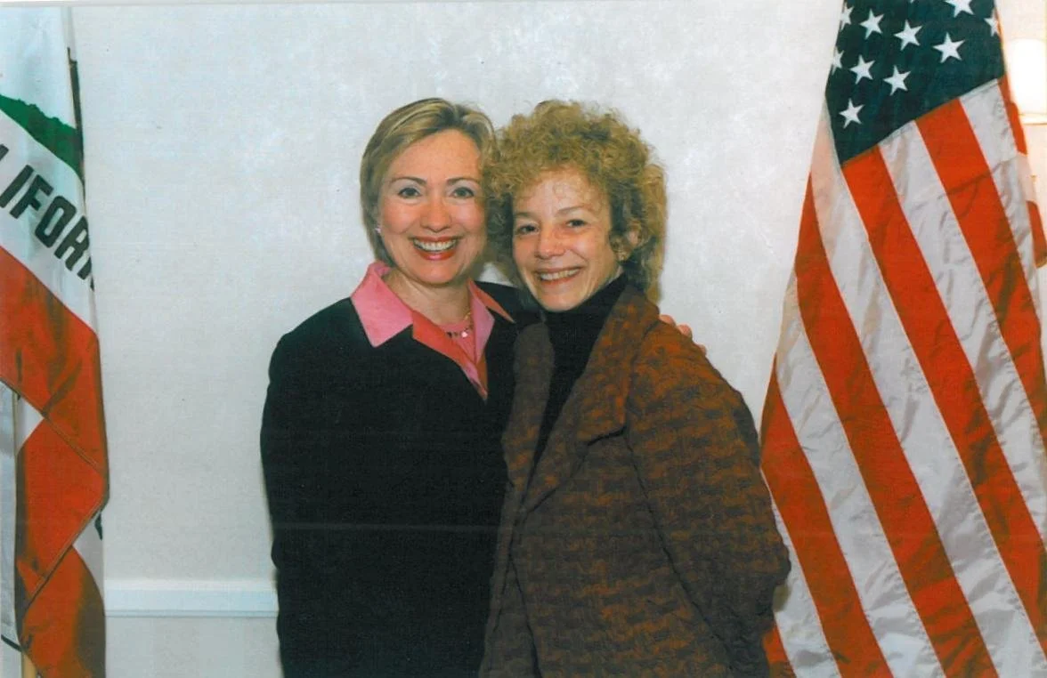 Secretary of State Hillary Clinton and Carole Migden