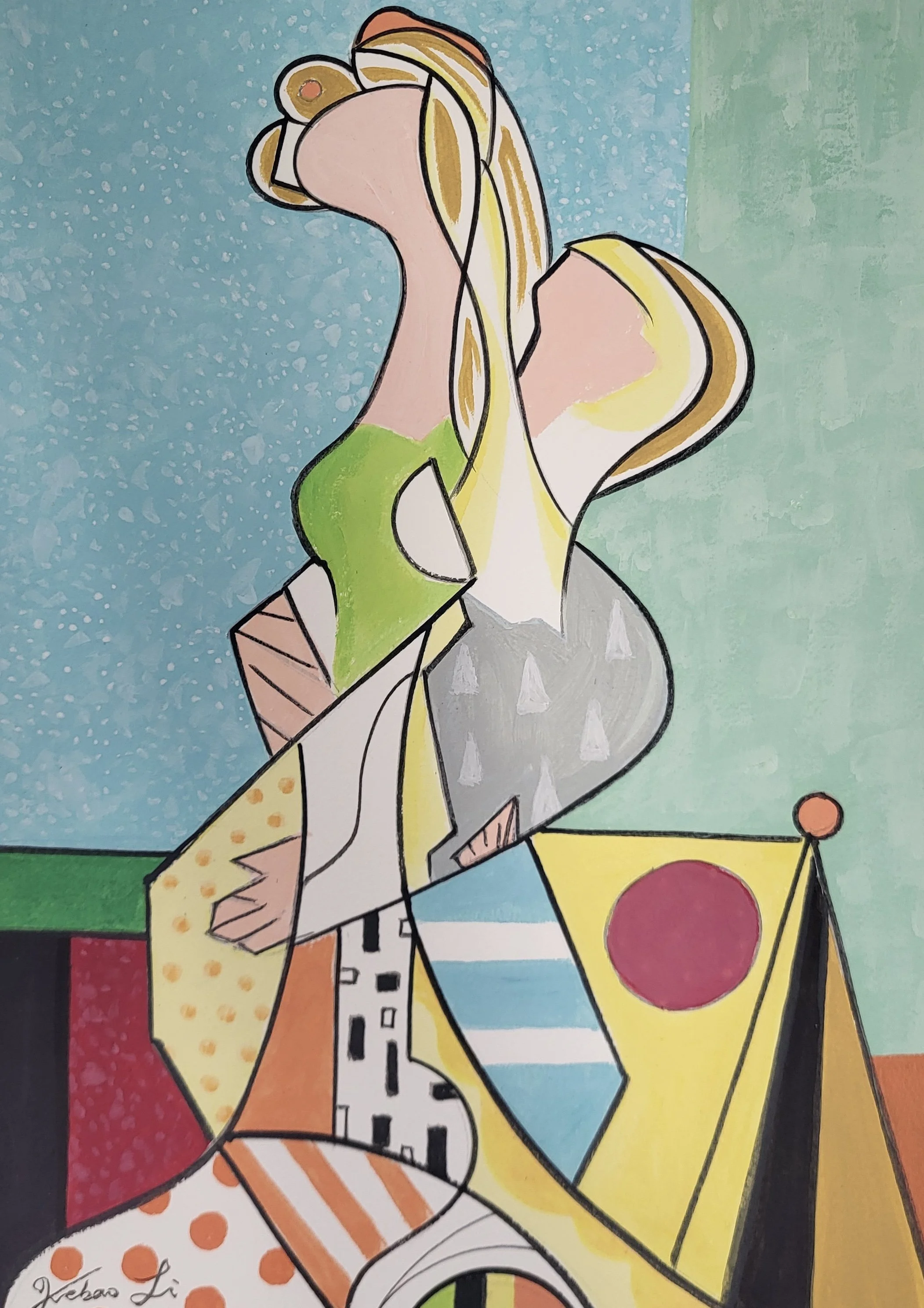 Melody of Love (2026)
Acrylic on Paper
16x20in