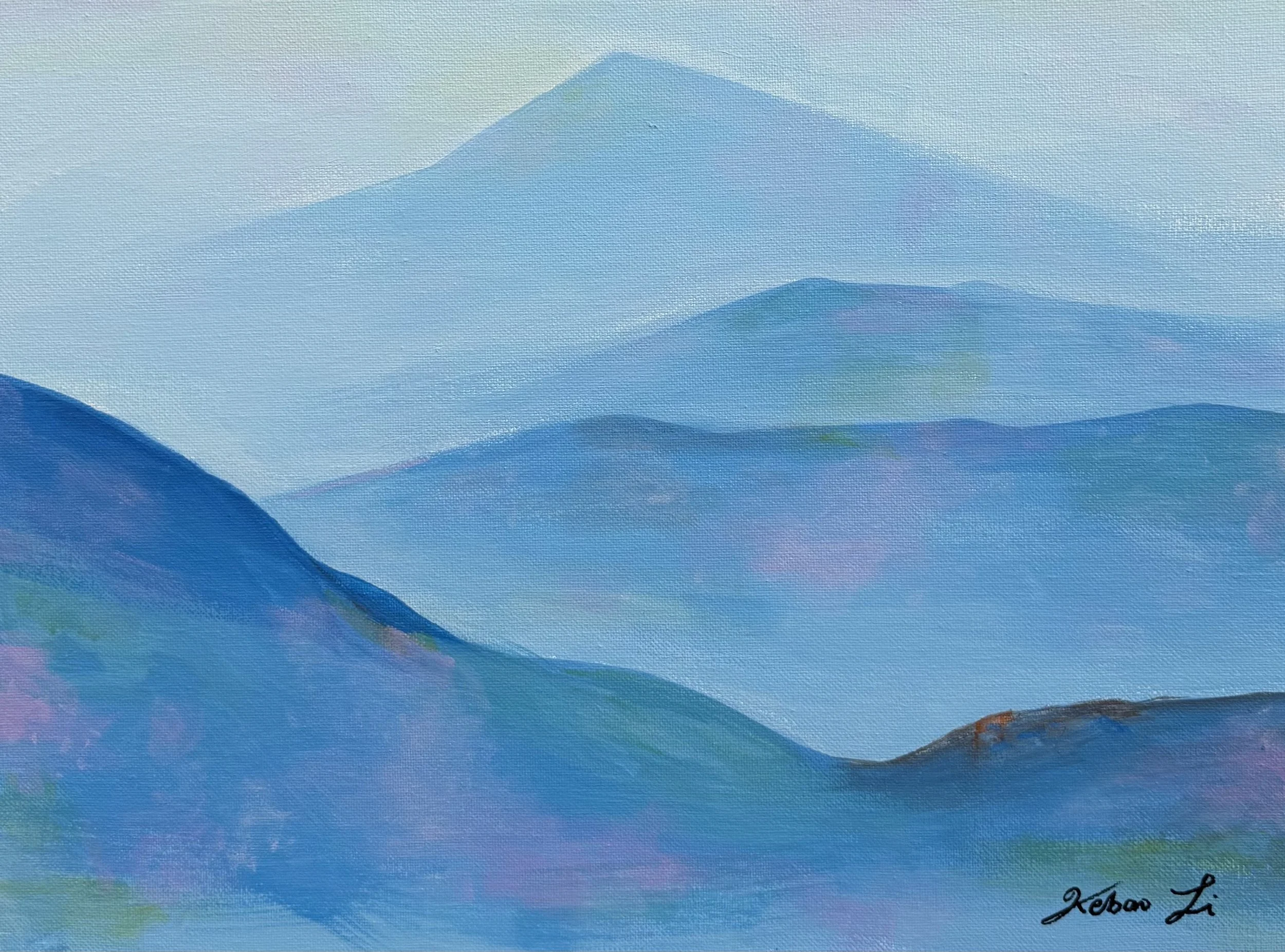 Mountain Reverie (2026)
Acrylic on Canvas
12x16in
