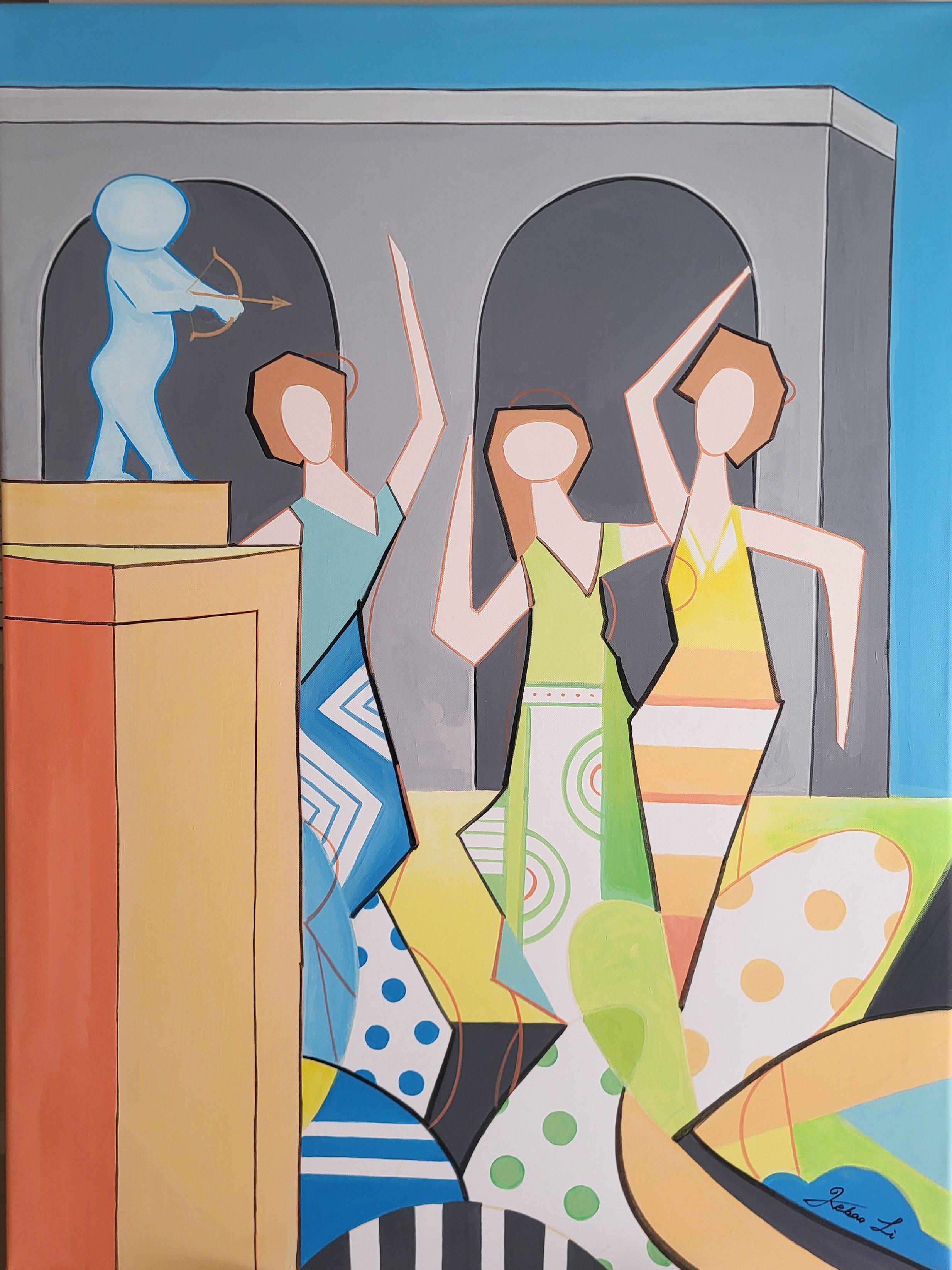 The Spring Dance(2025)
Acrylic on Canvas
30x40in