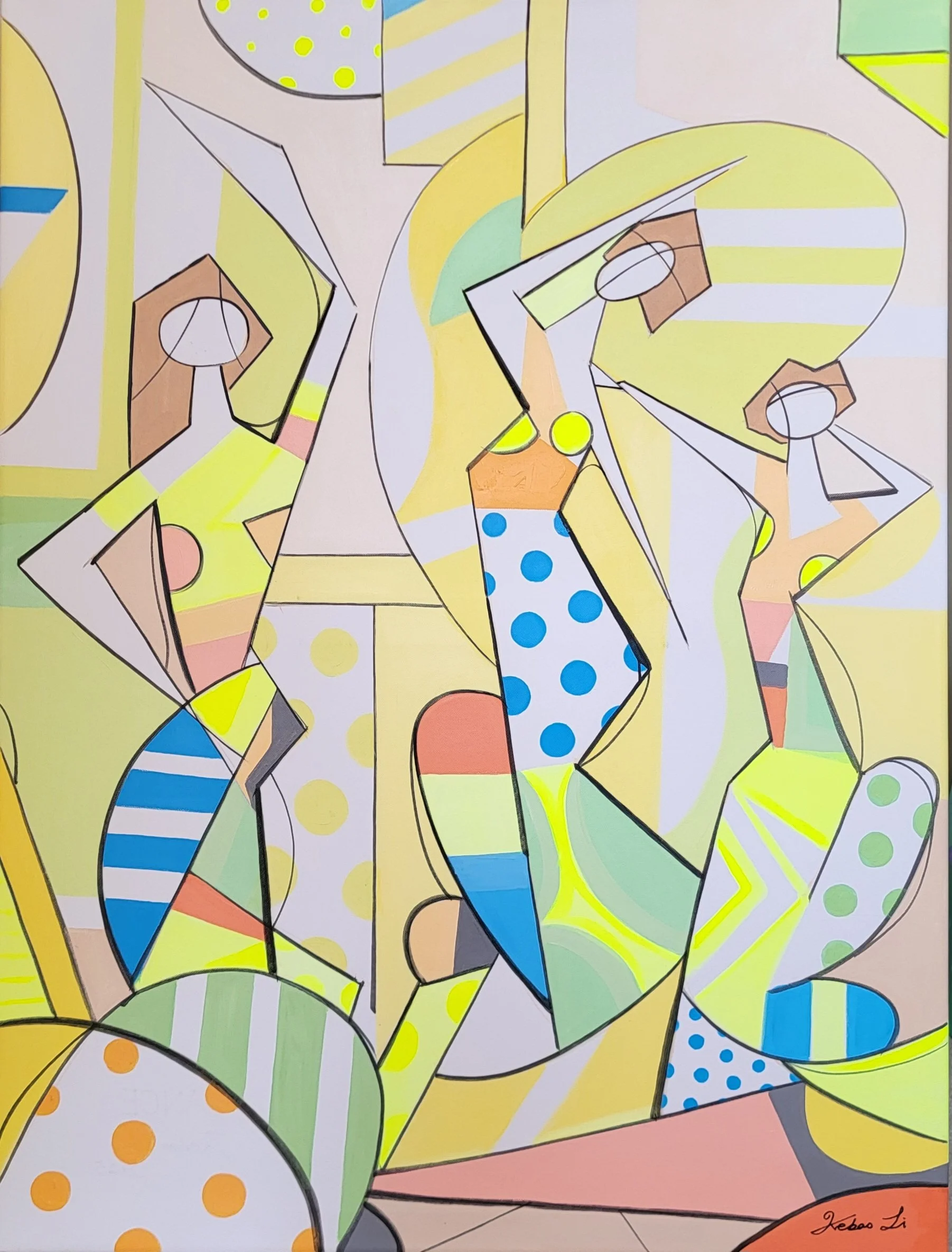 The Spring Dance(2025)
Acrylic on Canvas
30x40in