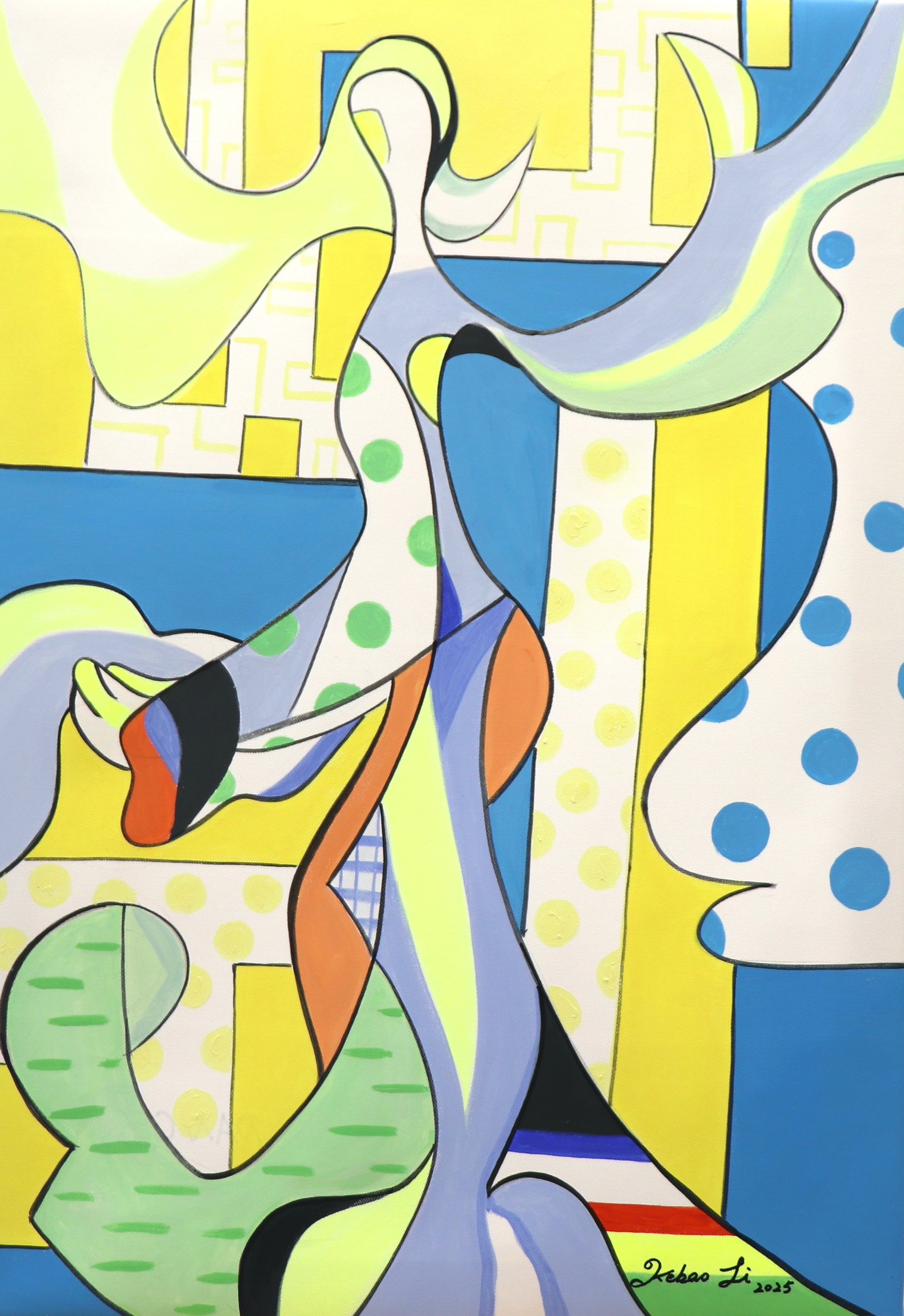 Dance Series:Solo Dance(2025)
Acrylic on Canvas
20x28in
SOLD