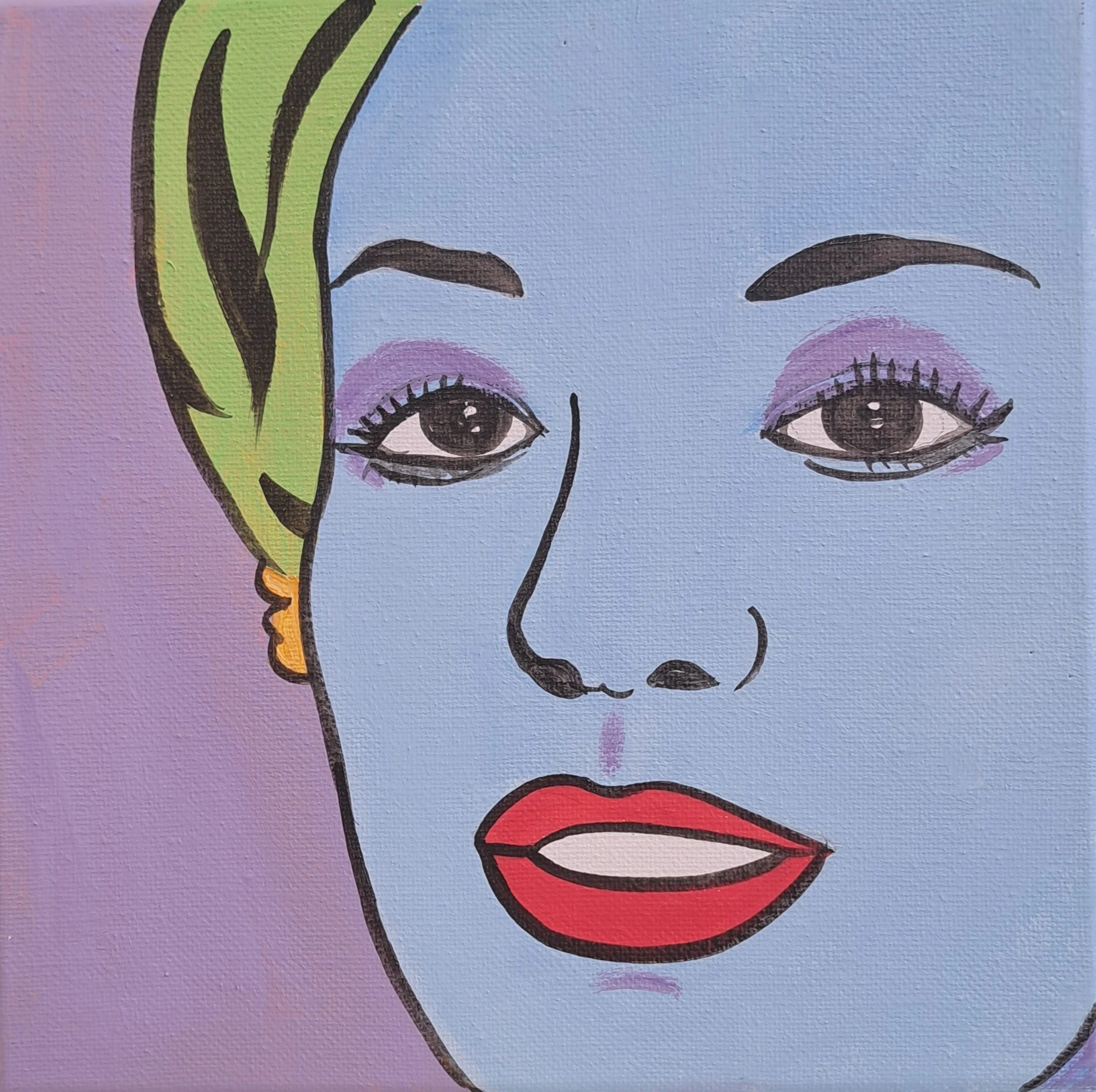 Fashionable Girl (2025)
Acrylic on Canvas
8X8in
SOLD