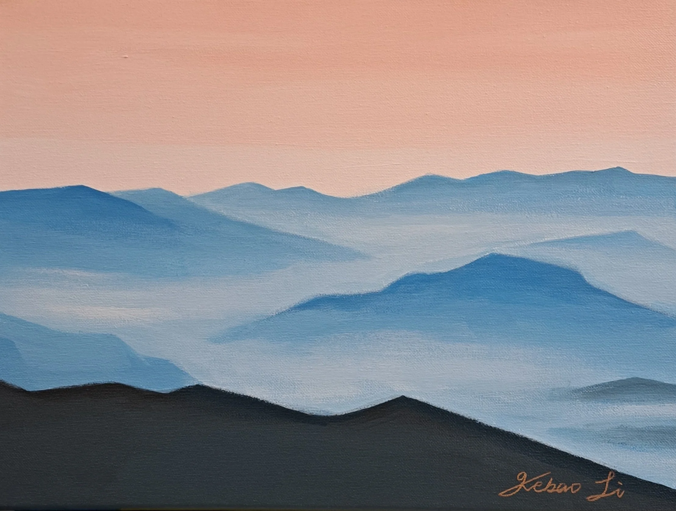 Pastoral Scenery (2025)
Acrylic on Canvas
12x16in