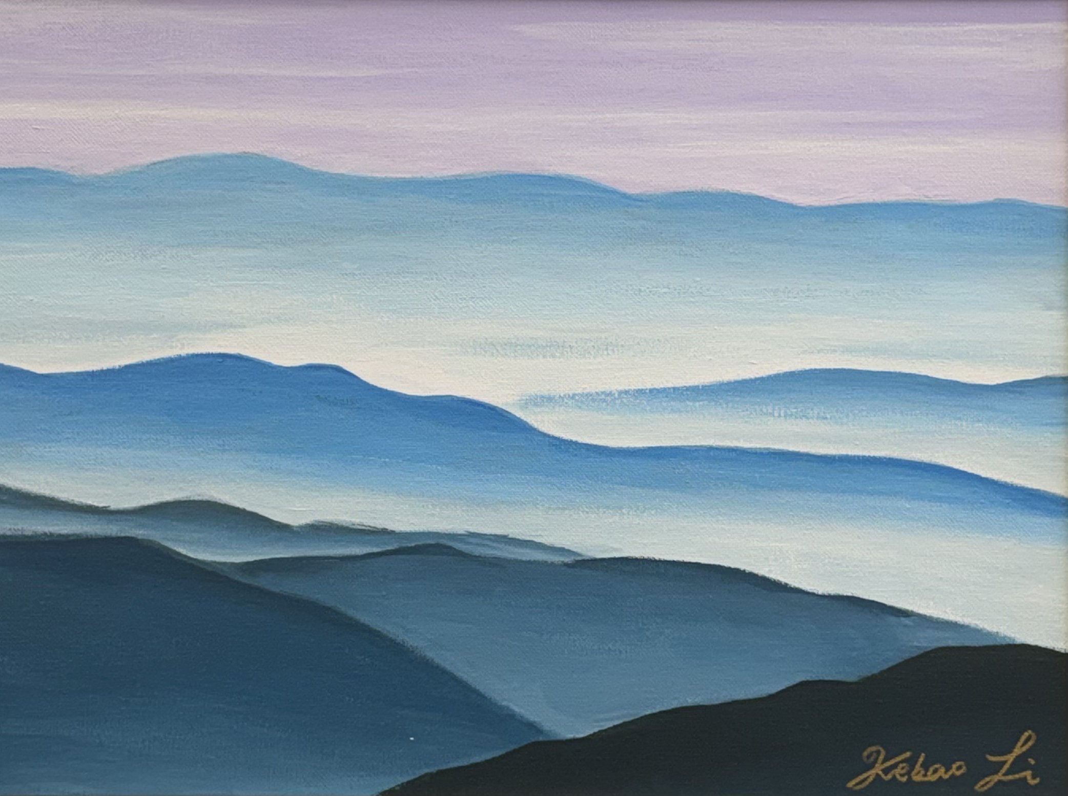 Pastoral  Scenery (2026)
Acrylic on Canvas
12x16in