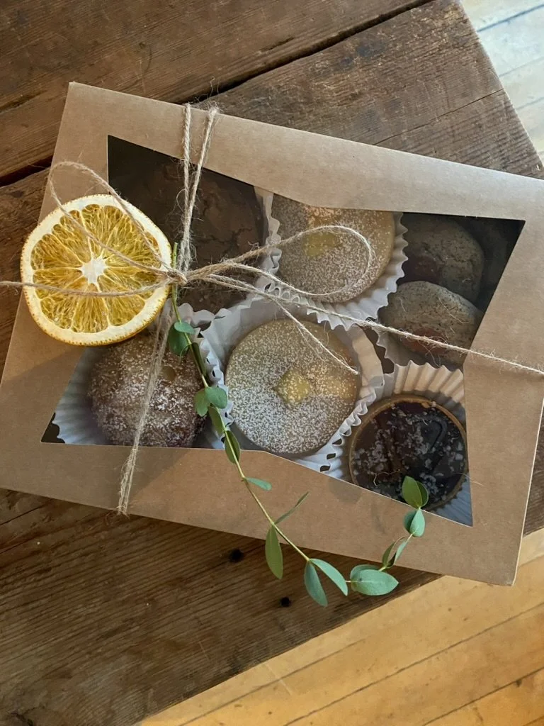 pick up holiday cookie boxes (pre-ordered)