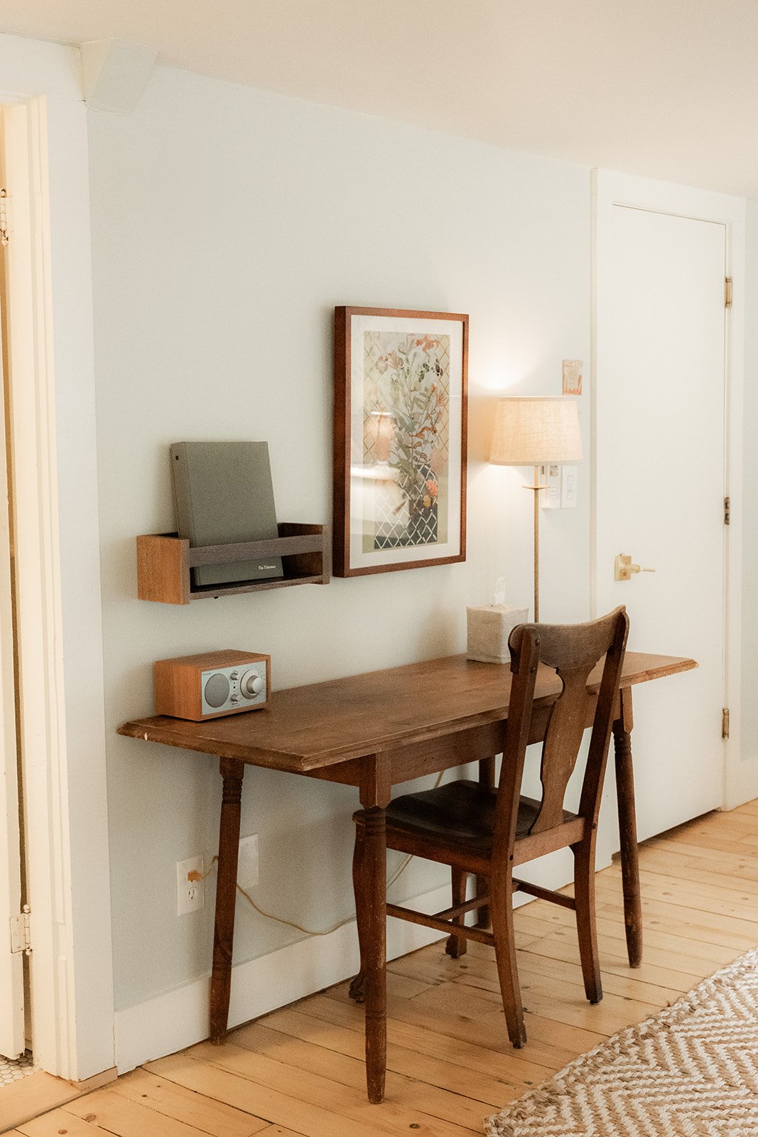 the desk in the keepsake room