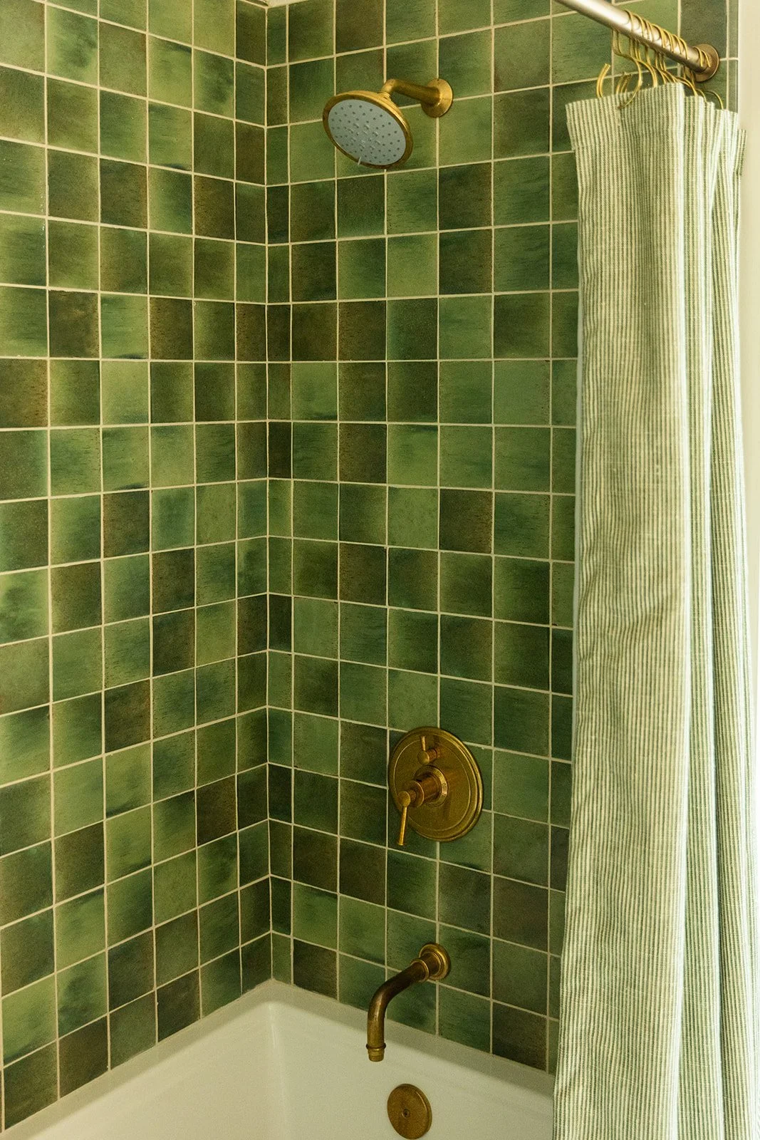 newly renovated en-suite bathrooms in each room