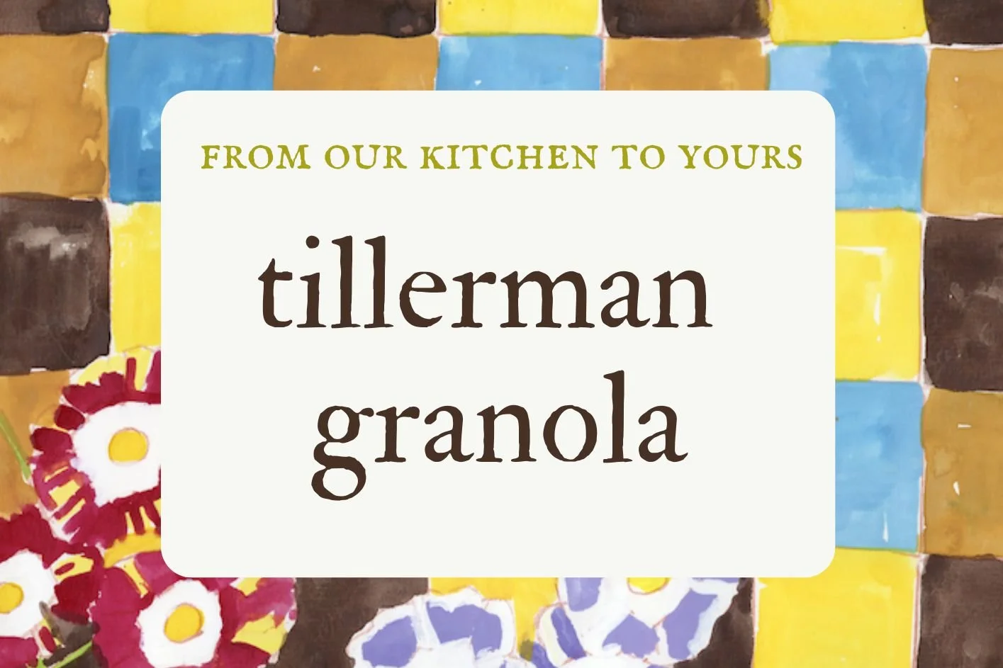 recipe: tillerman granola