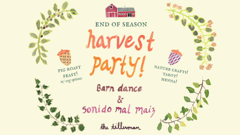 end of season harvest party