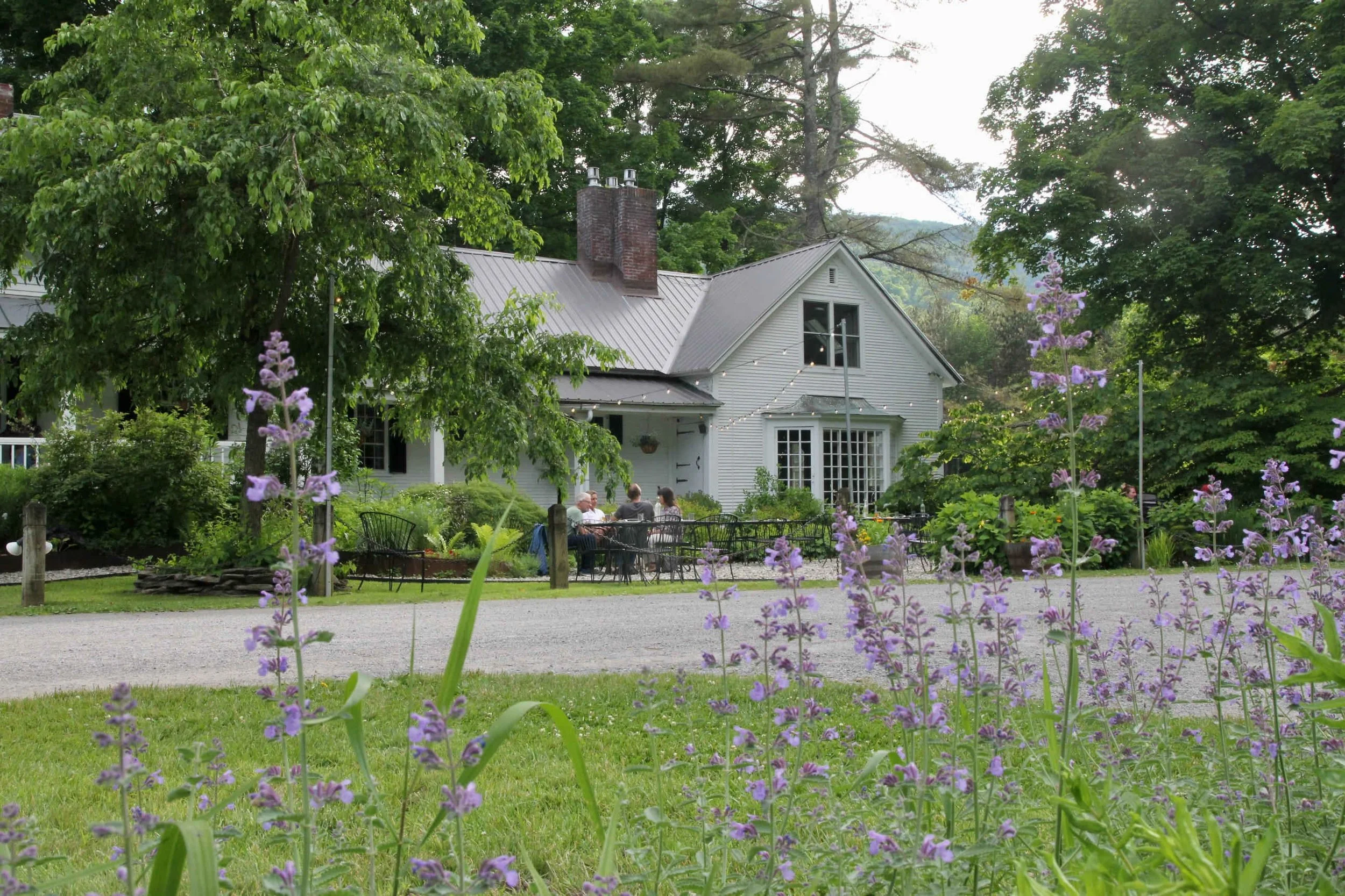 A charming historic inn with beautiful patio and gardens