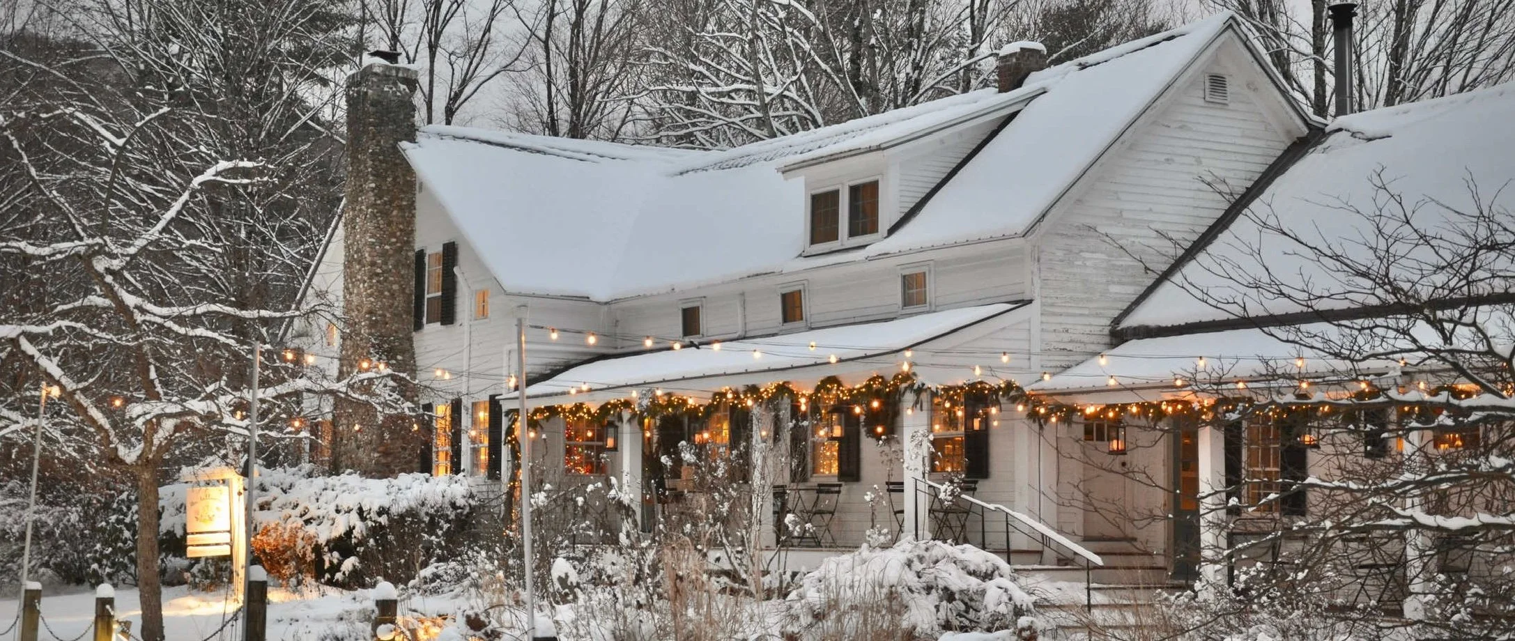 Our inspired 1800s farmhouse inn and restaurant in Bristol, Vermont