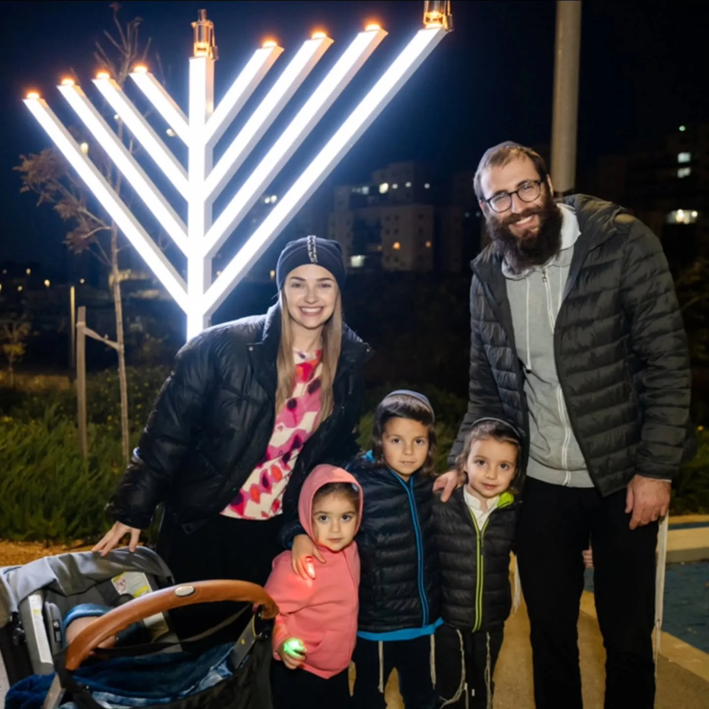 Light doesn't argue with darkness. It replaces it. Happy Chanukah!!

Thank you to Michelle &amp; Moshe Siegel and Malka &amp; Yonatan Kushner for their generous contributions to this event.