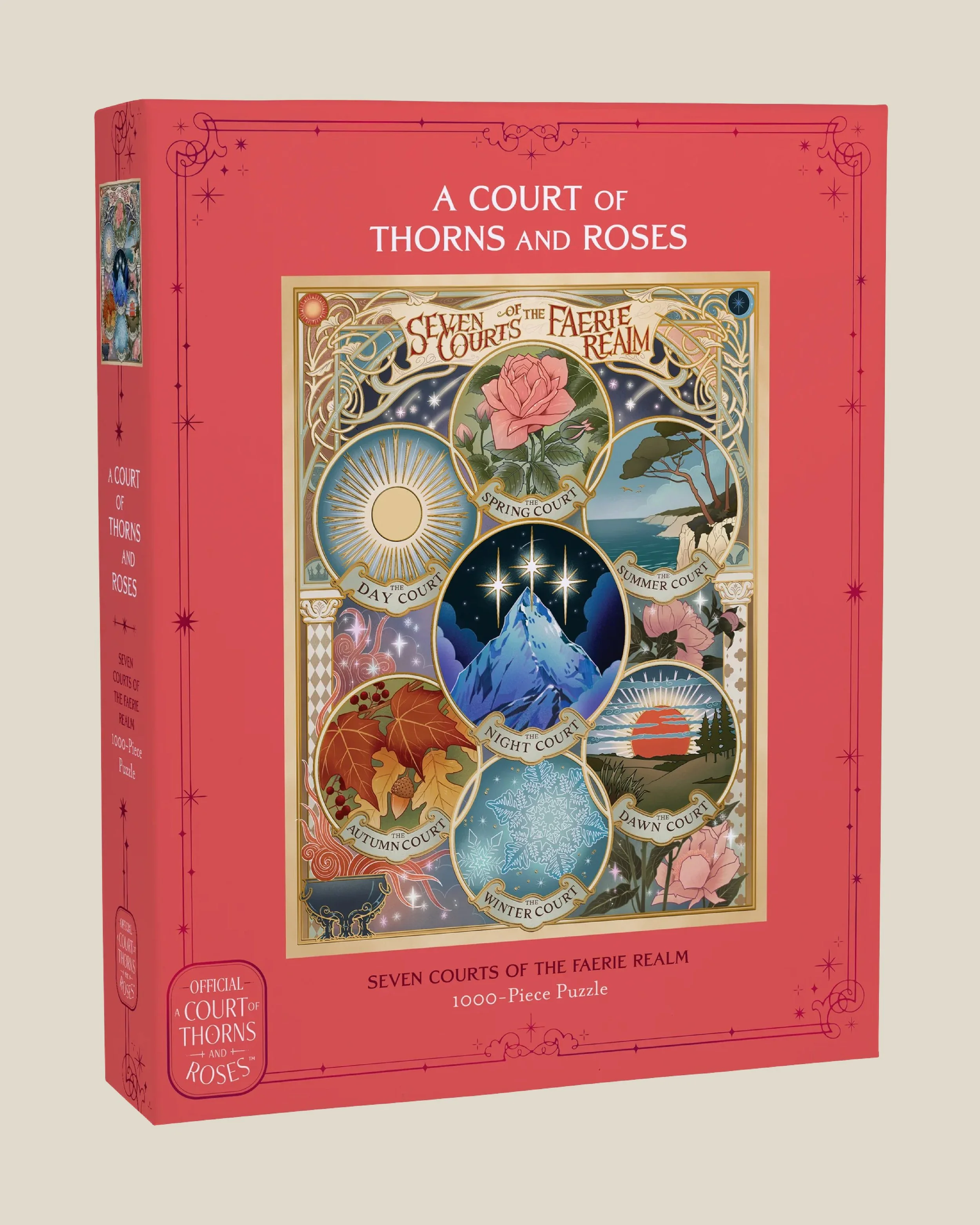 Officially Licensed 1000 piece puzzle | A Court of Thorns and Roses | by Sarah J, Maas | Chronicle Books 2026
