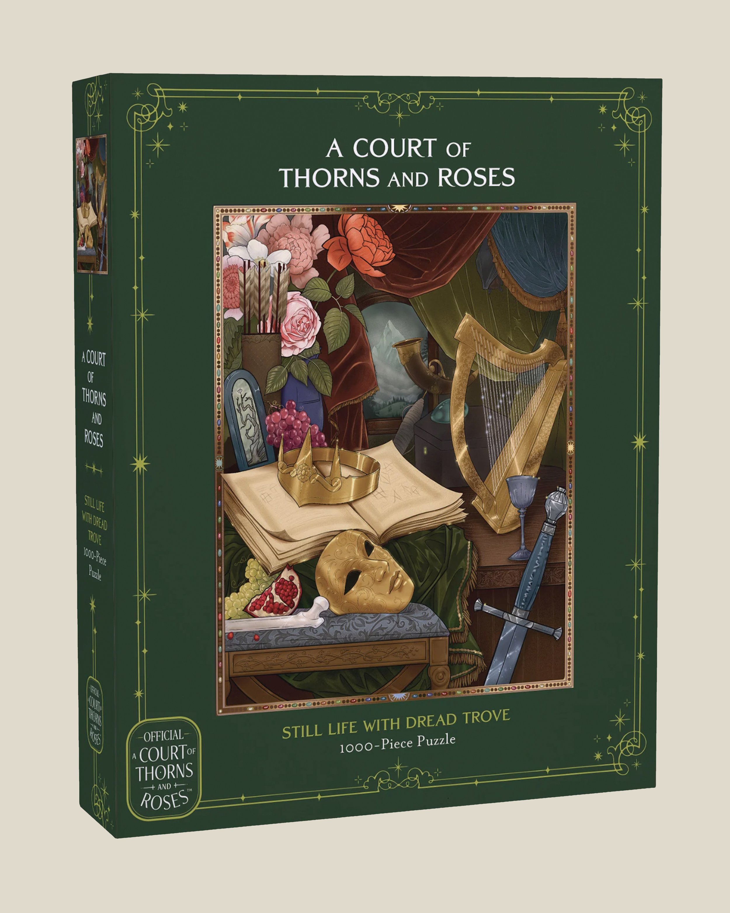 Officially Licensed 1000 piece puzzle | A Court of Thorns and Roses | by Sarah J, Maas | Chronicle Books 2026