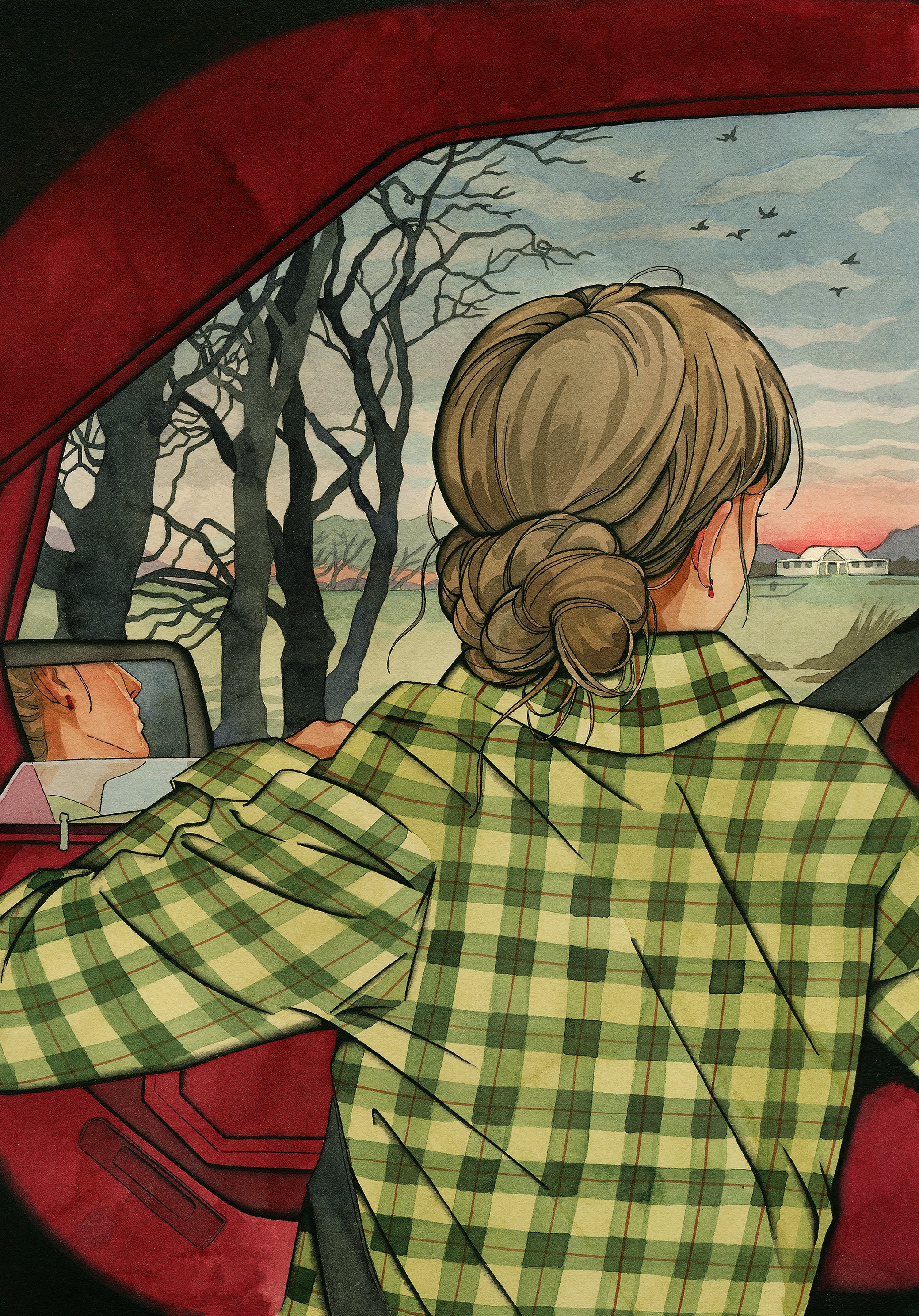 Never Let Me Go - Narrative Illustration based on the book by Kazuo Ishiguro 