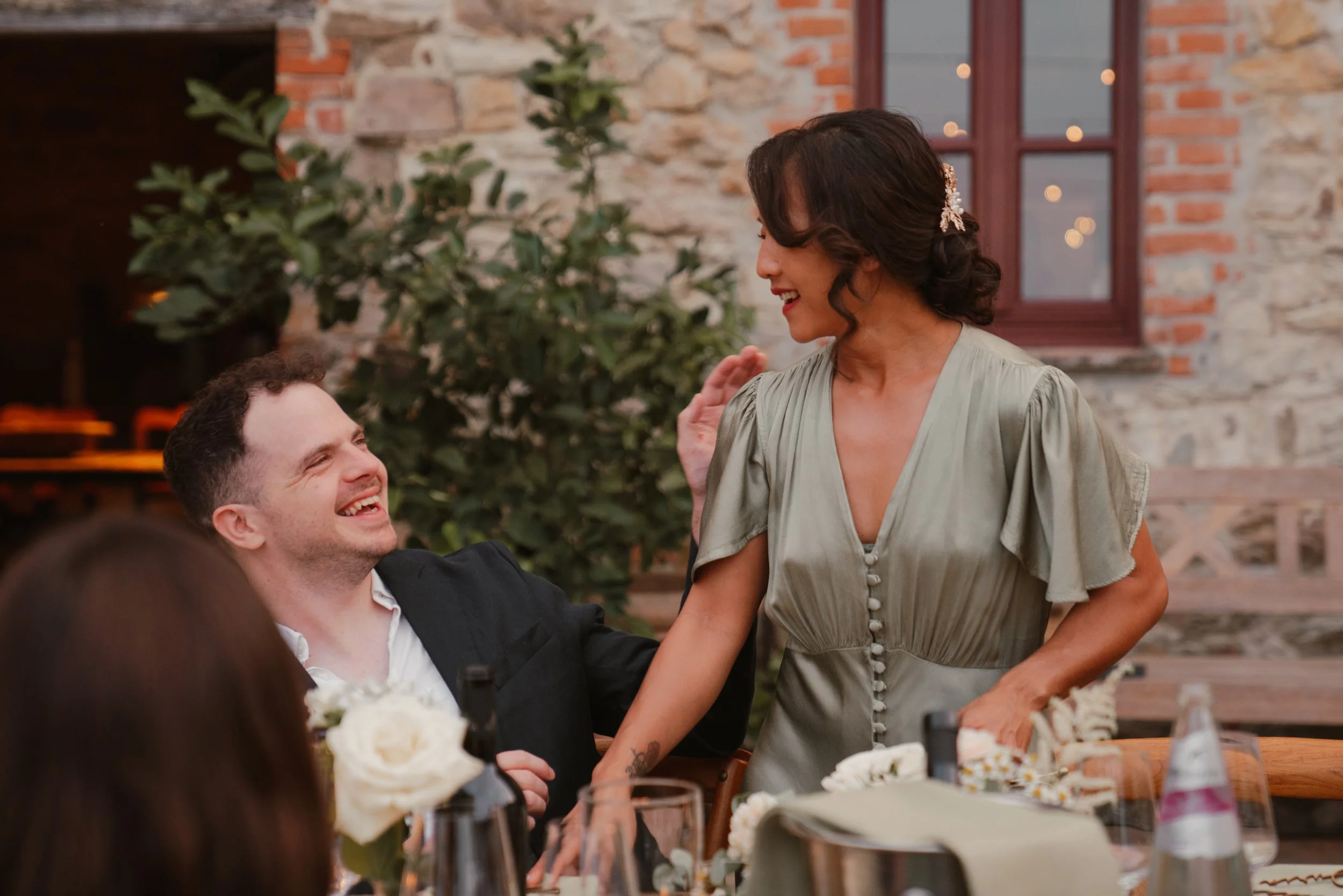 UN MATRIMONIO DA FAVOLA                         AL CASTELLO DI TASSARA