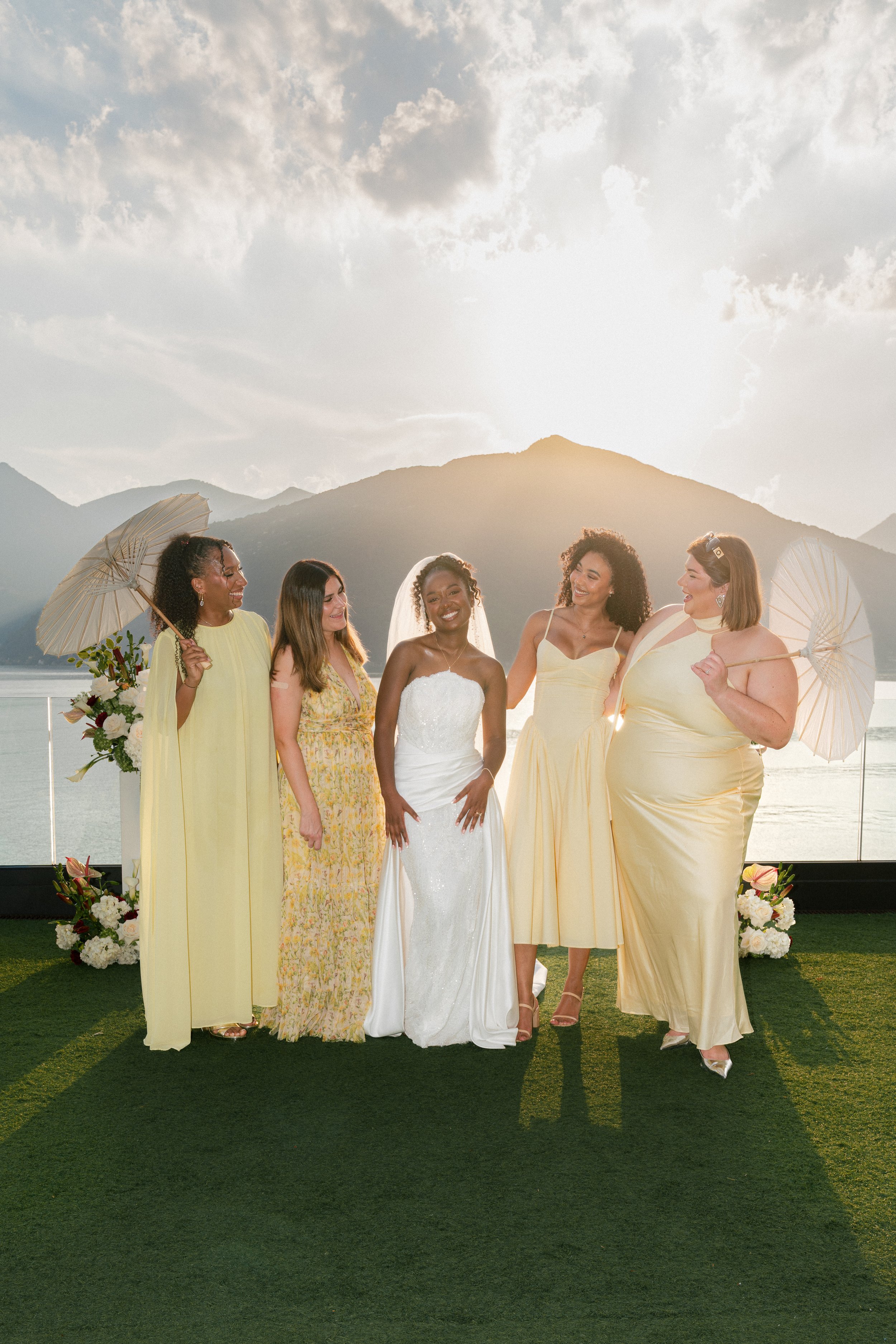 An elegant wedding on Lake Maggiore