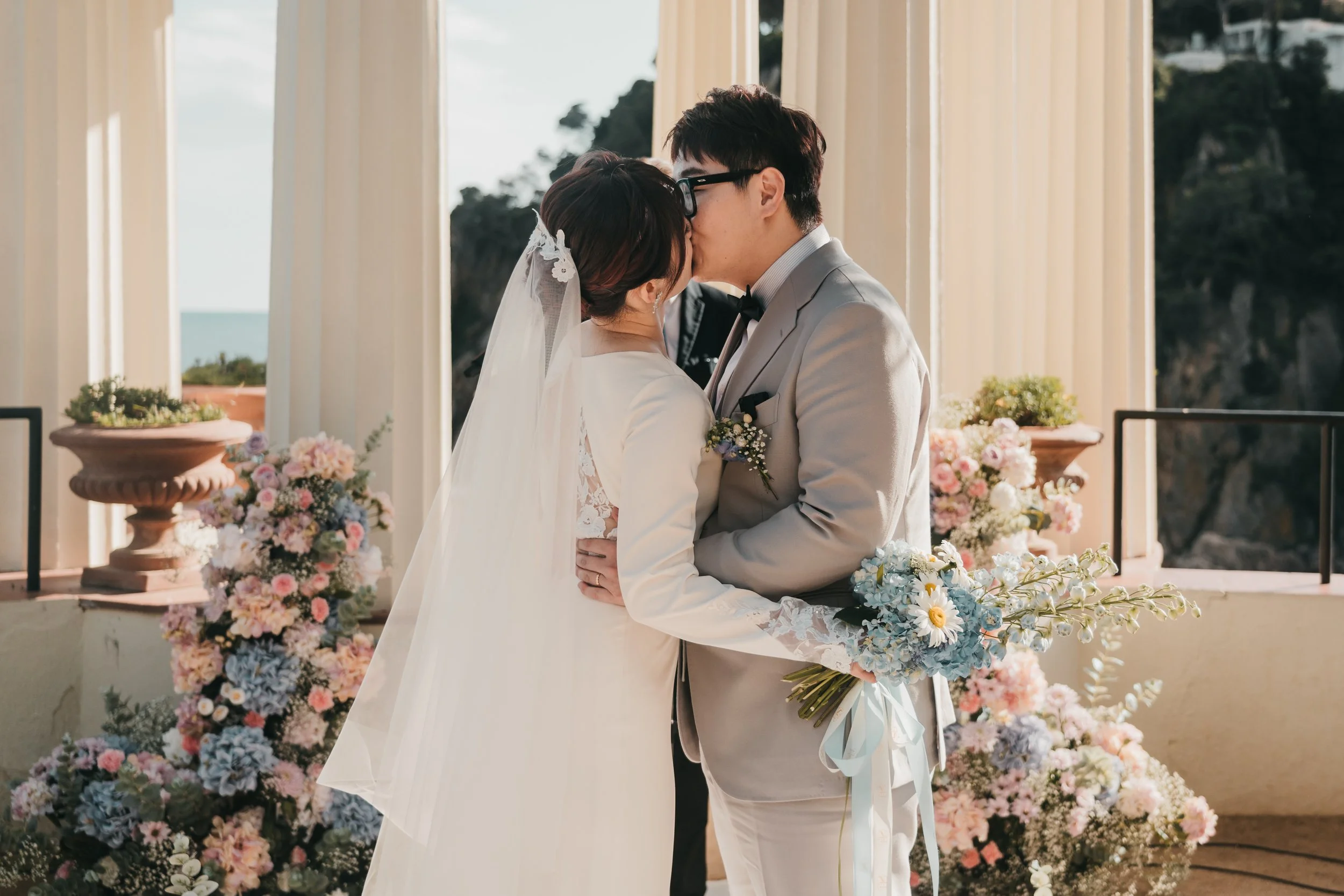 AN INTIMATE ELOPEMENT BETWEEN BLANES AND BARCELONA