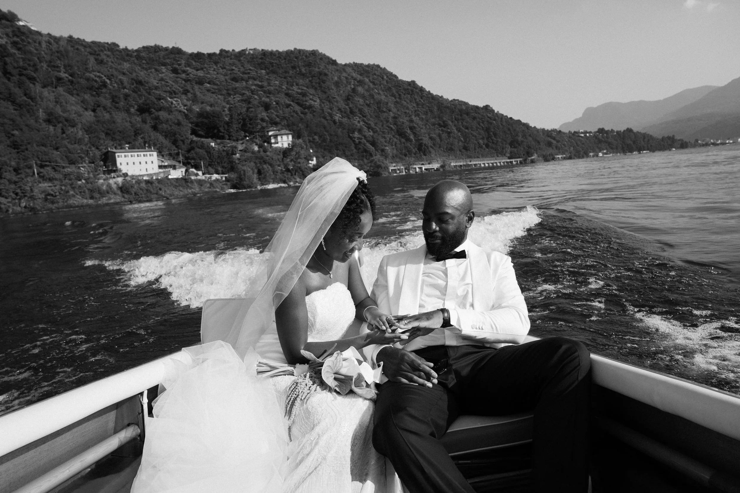 An elegant wedding on Lake Maggiore