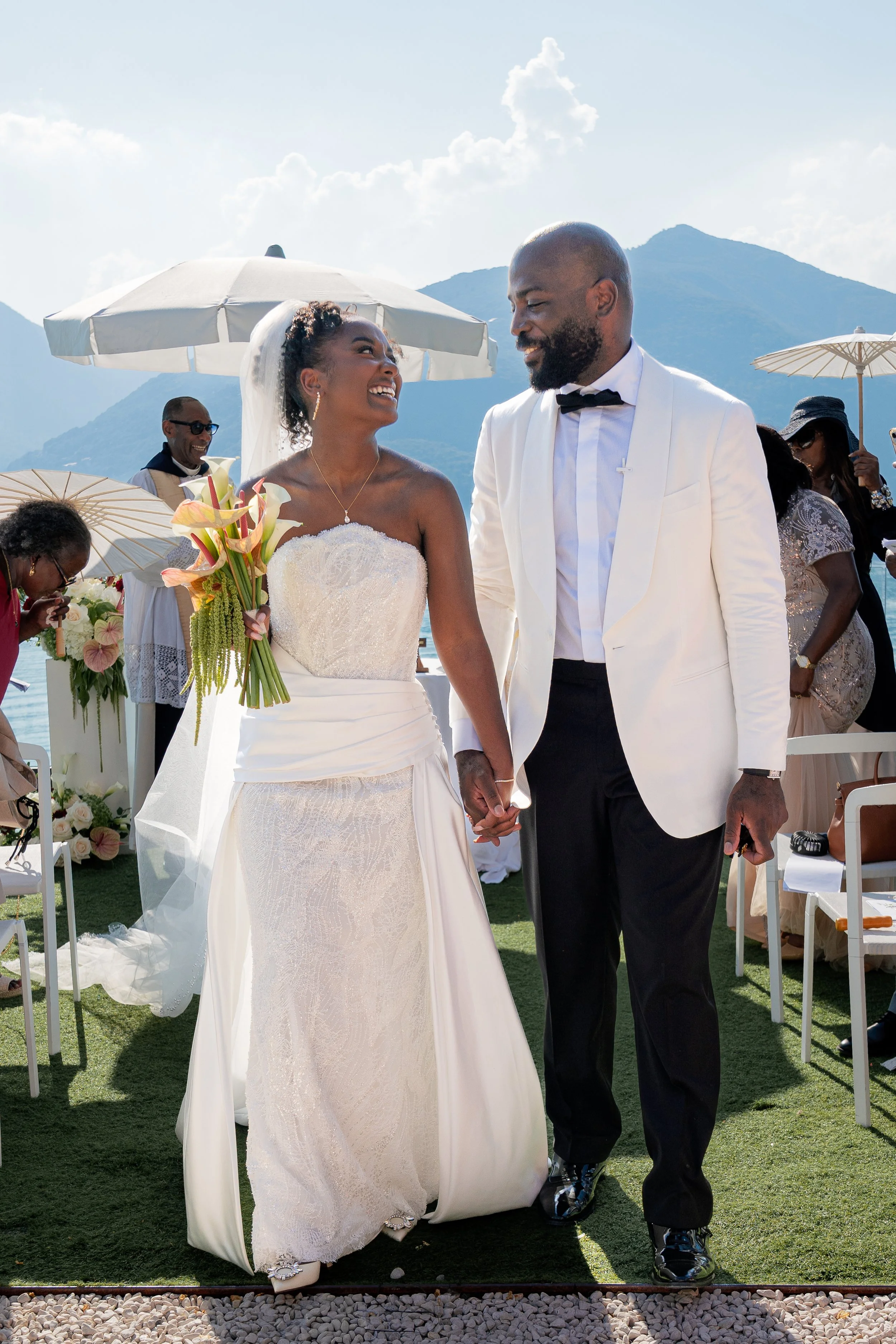 An elegant wedding on Lake Maggiore