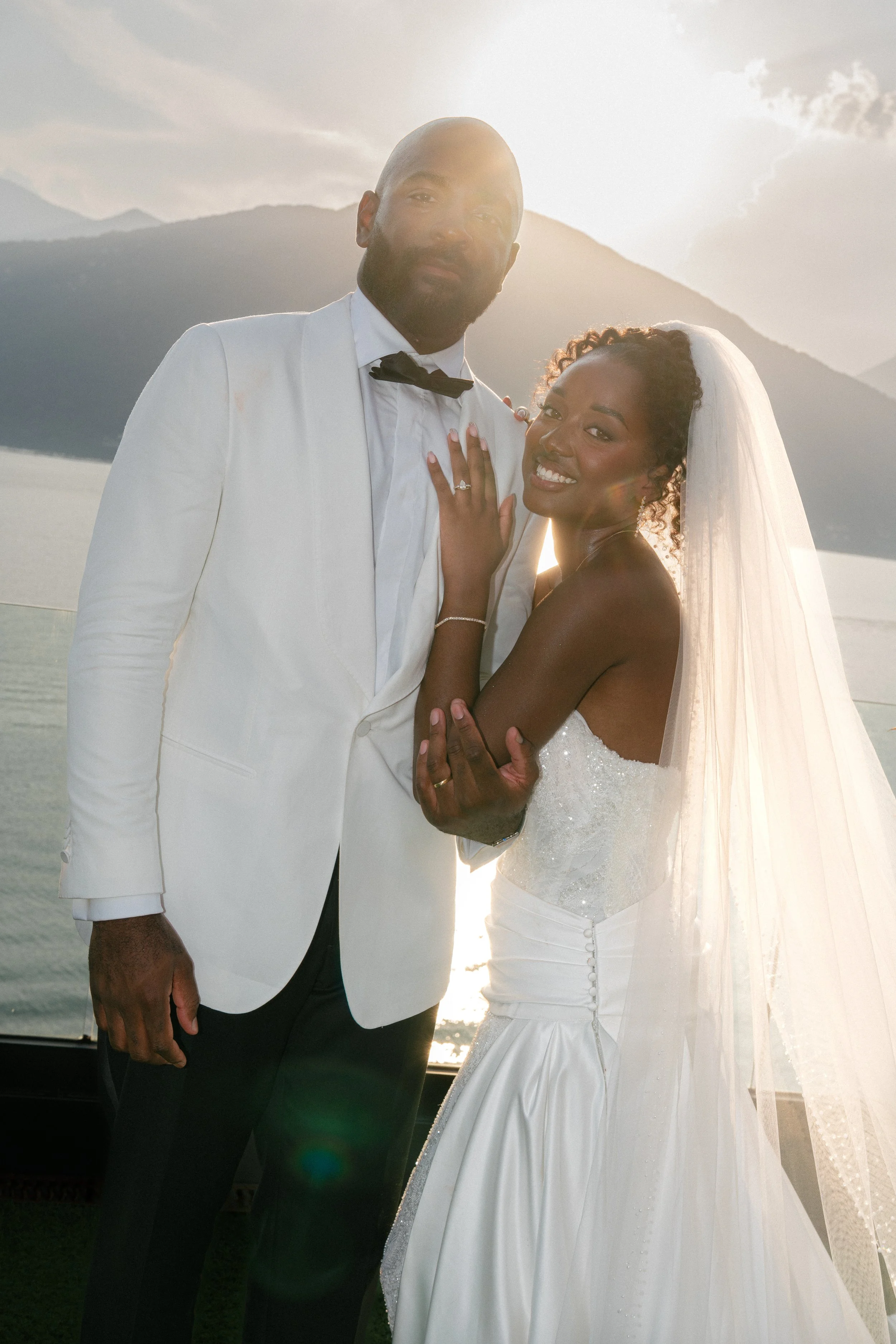 An elegant wedding on Lake Maggiore