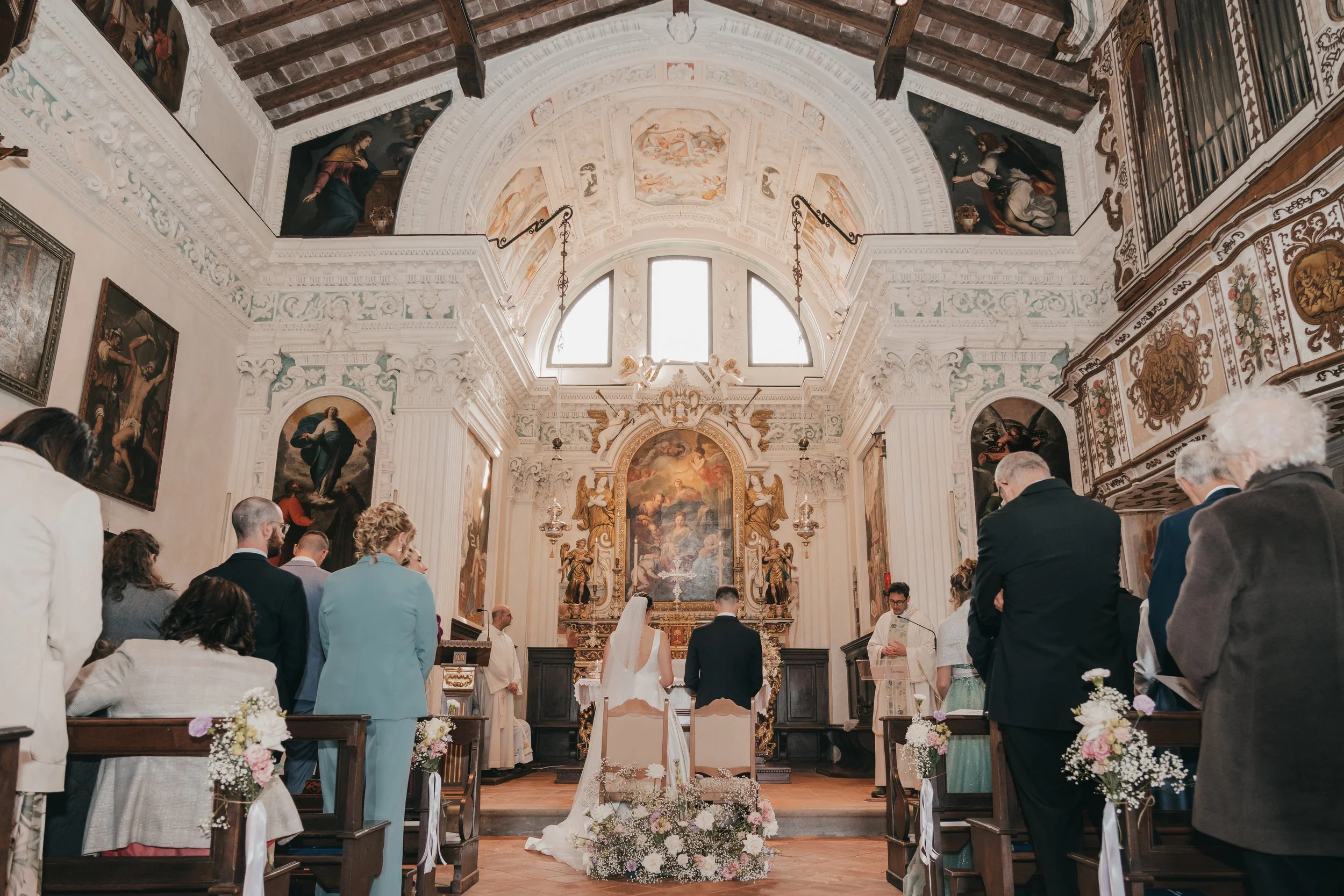 DAL SANTUARIO DI SOMBRENO                    FINO AL PORTICO DEL SEMINARIO