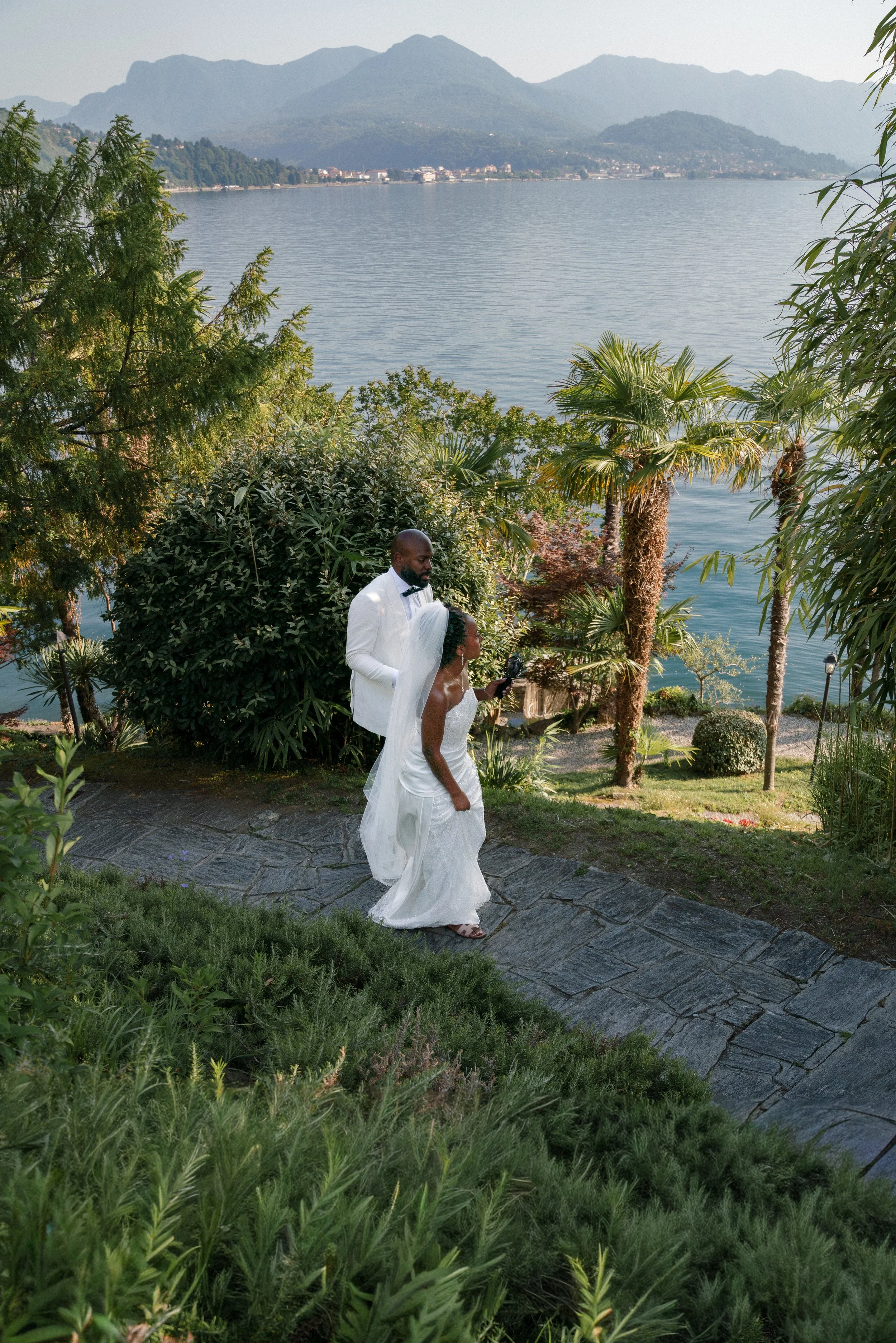 An elegant wedding on Lake Maggiore