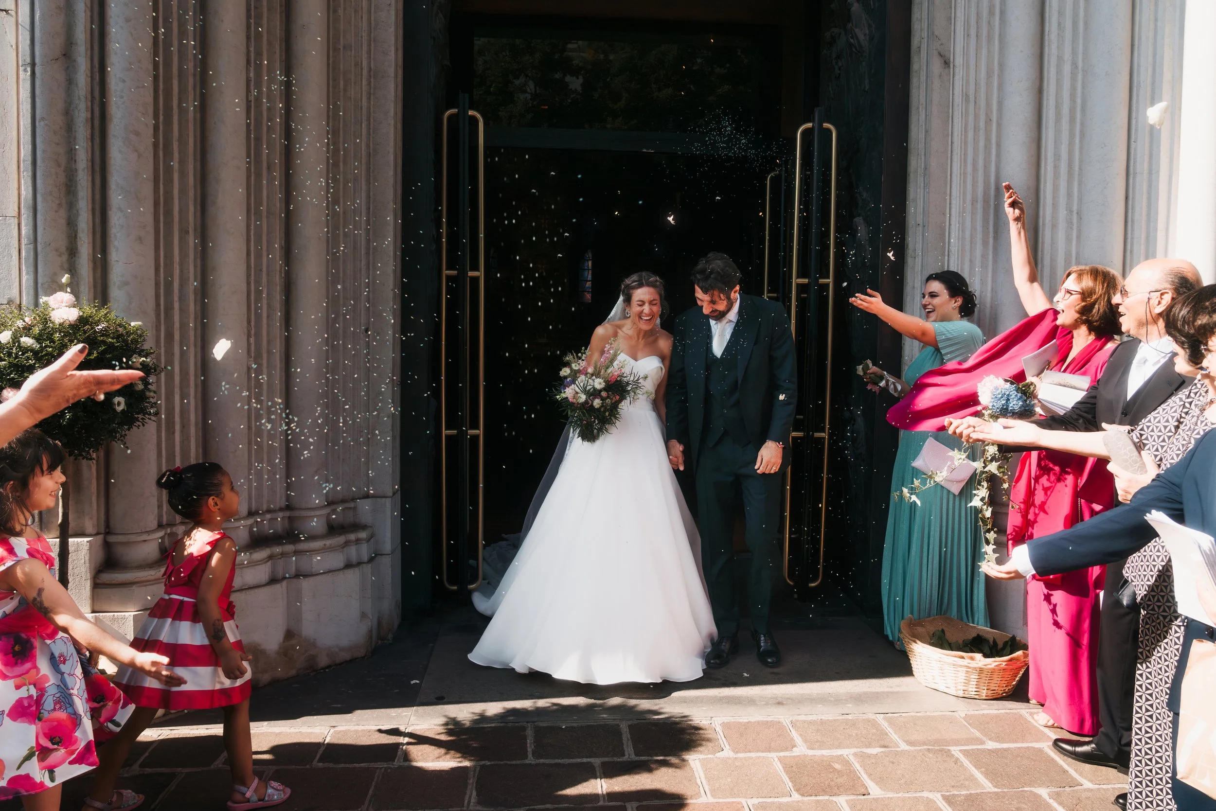 A MILANO PER AMORE.
Un matrimonio elegante tra la storica Chiesa di Santa Maria del Suffragio e Villa Scheibler.