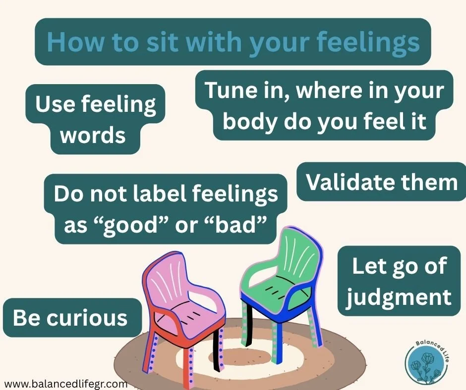 How is pushing your emotions away working?🫢

Yeah, it does not work for us either, but what other options are there?? 

Maybe we try to sit with them? 💺Sitting with emotions allows us to feel them, process them, and let go of them. 

🌟Be curious
?