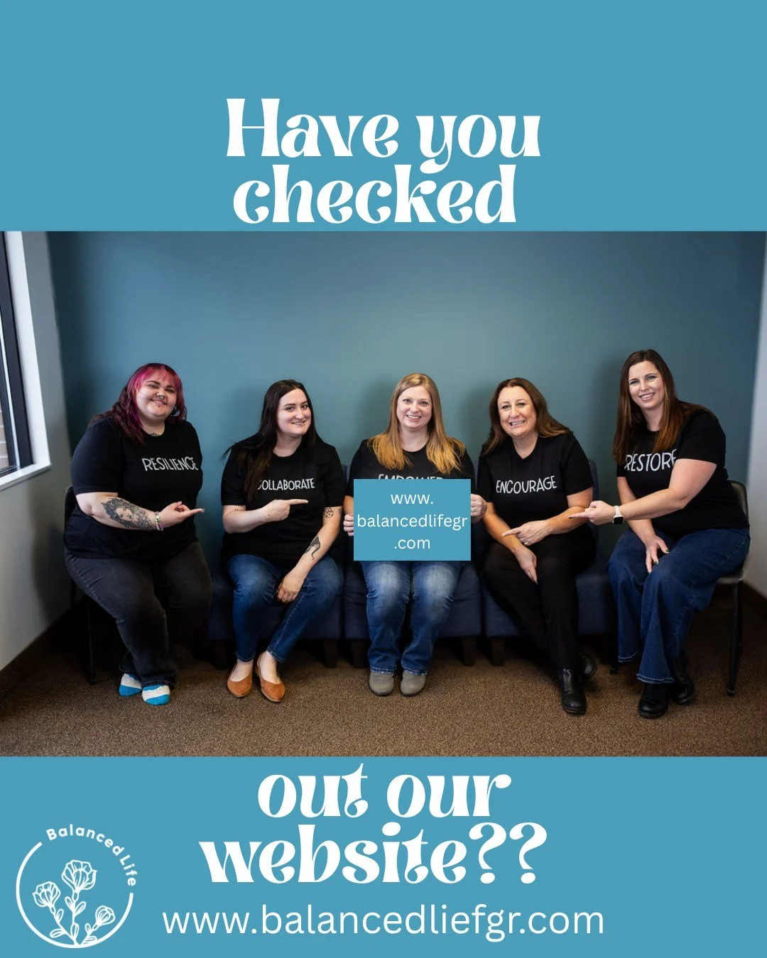 If only there was a place with all our information, events, and way to contact us... if only 🫣

Wait there is!! Our website has been crafted to make it easy to navigate making the first step of therapy as easy as possible. 

Take a minute and check 