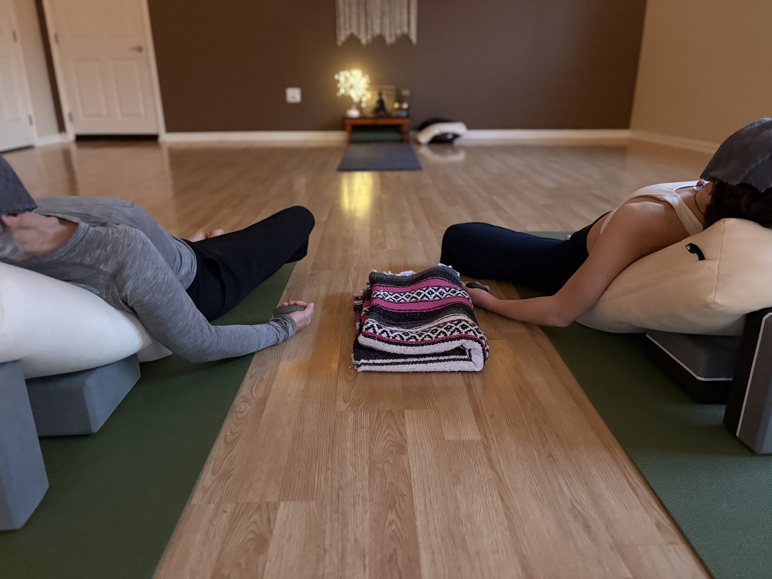 Yoga Nidra + Sound Healing: April 4 @5:30PM (75 minutes)  $44/ person - no virtual